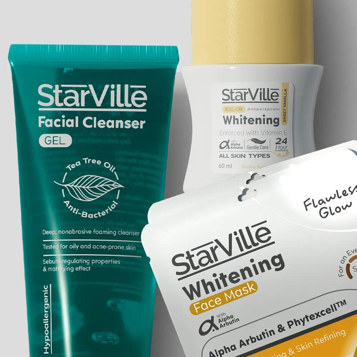 StarVille Whitening and Acne Skin Care Range
