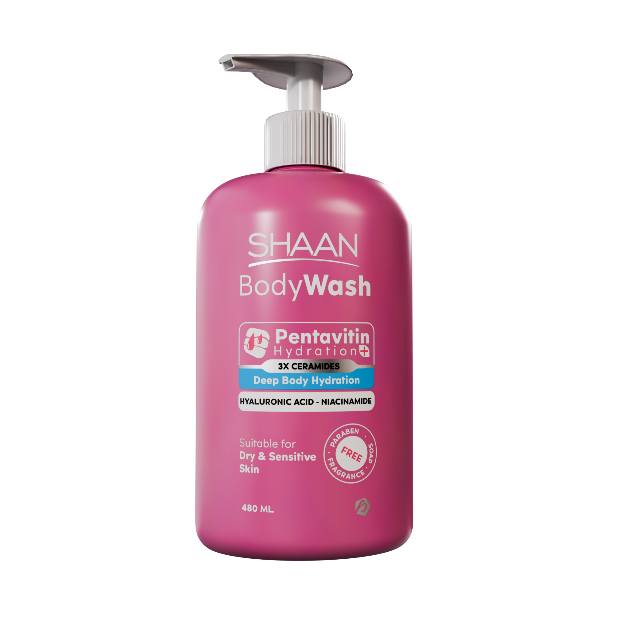 SHAAN Hydrating Body Wash 480 Ml
