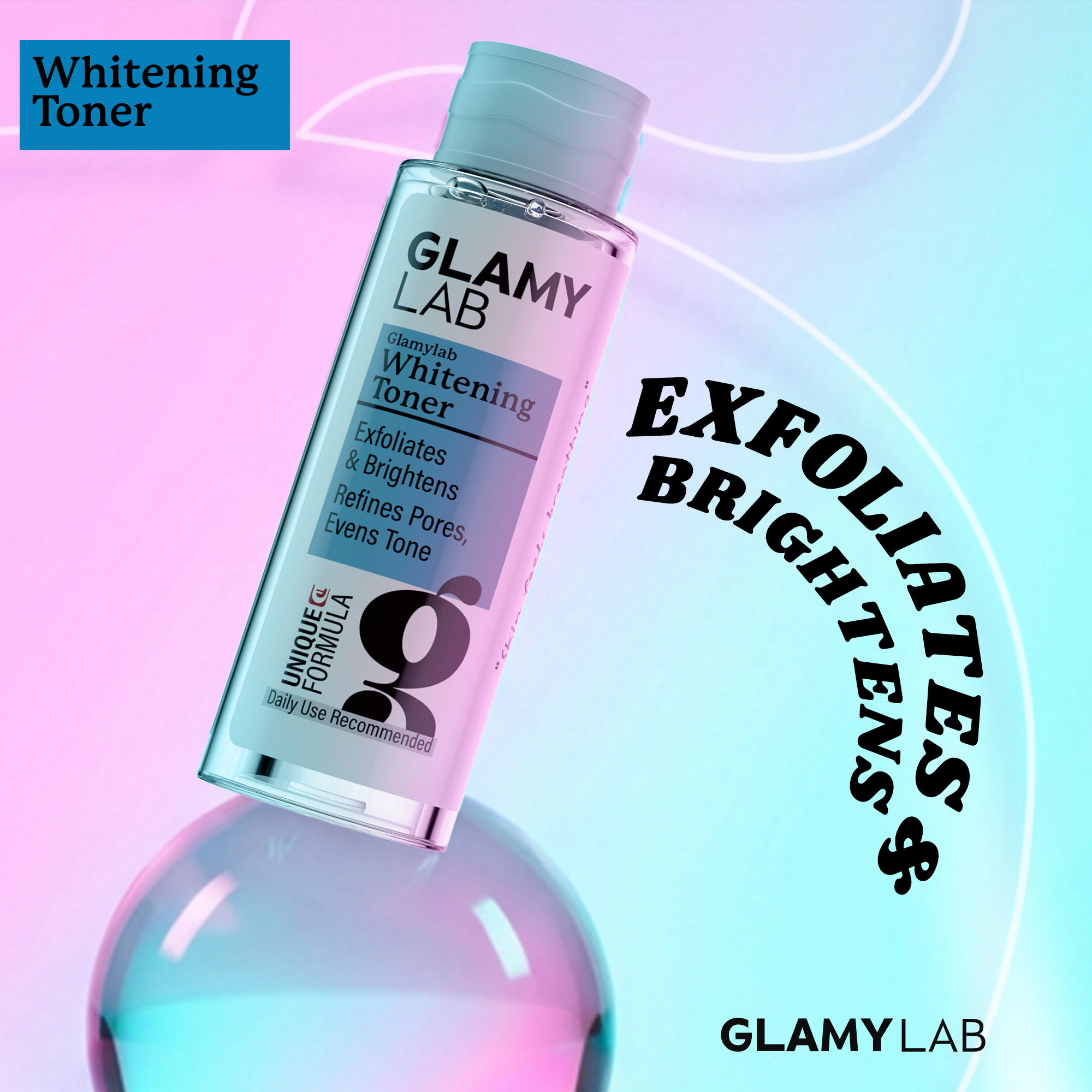 Glamy Lab Whitening Toner 200ml