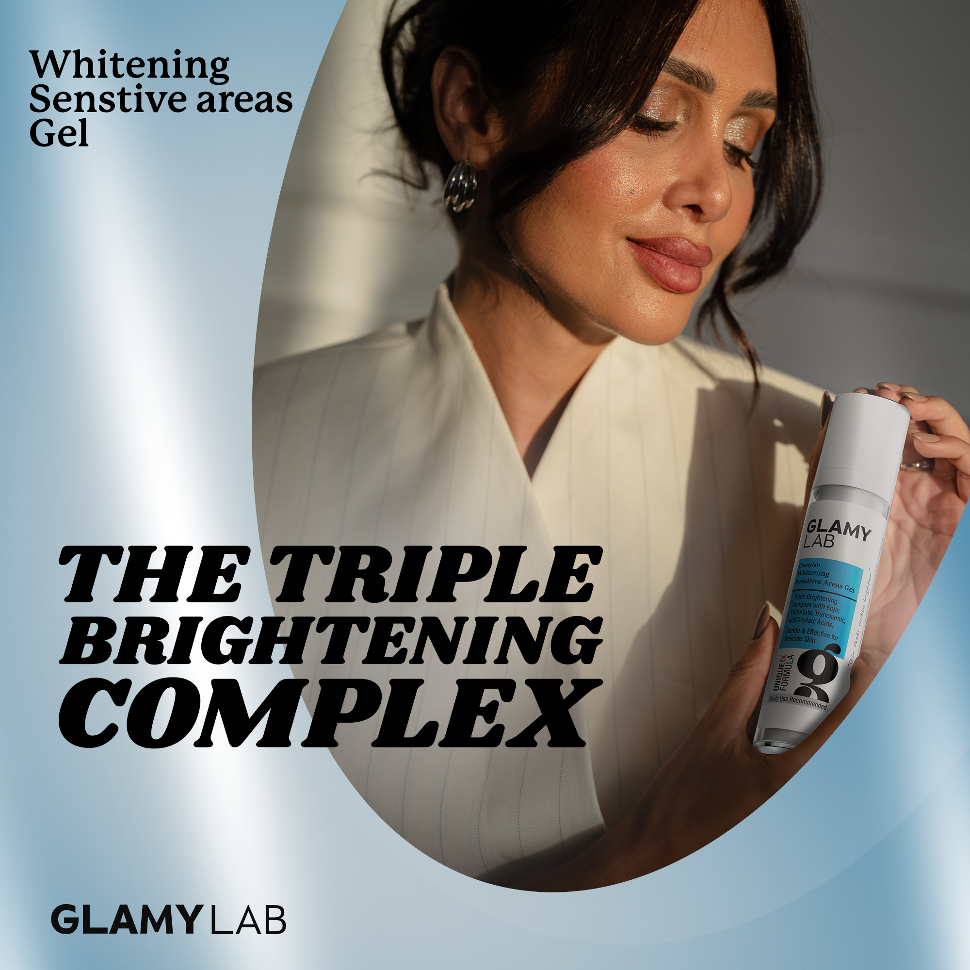 Glamy Lab Whitening Sensitive Areas Gel 50gm
