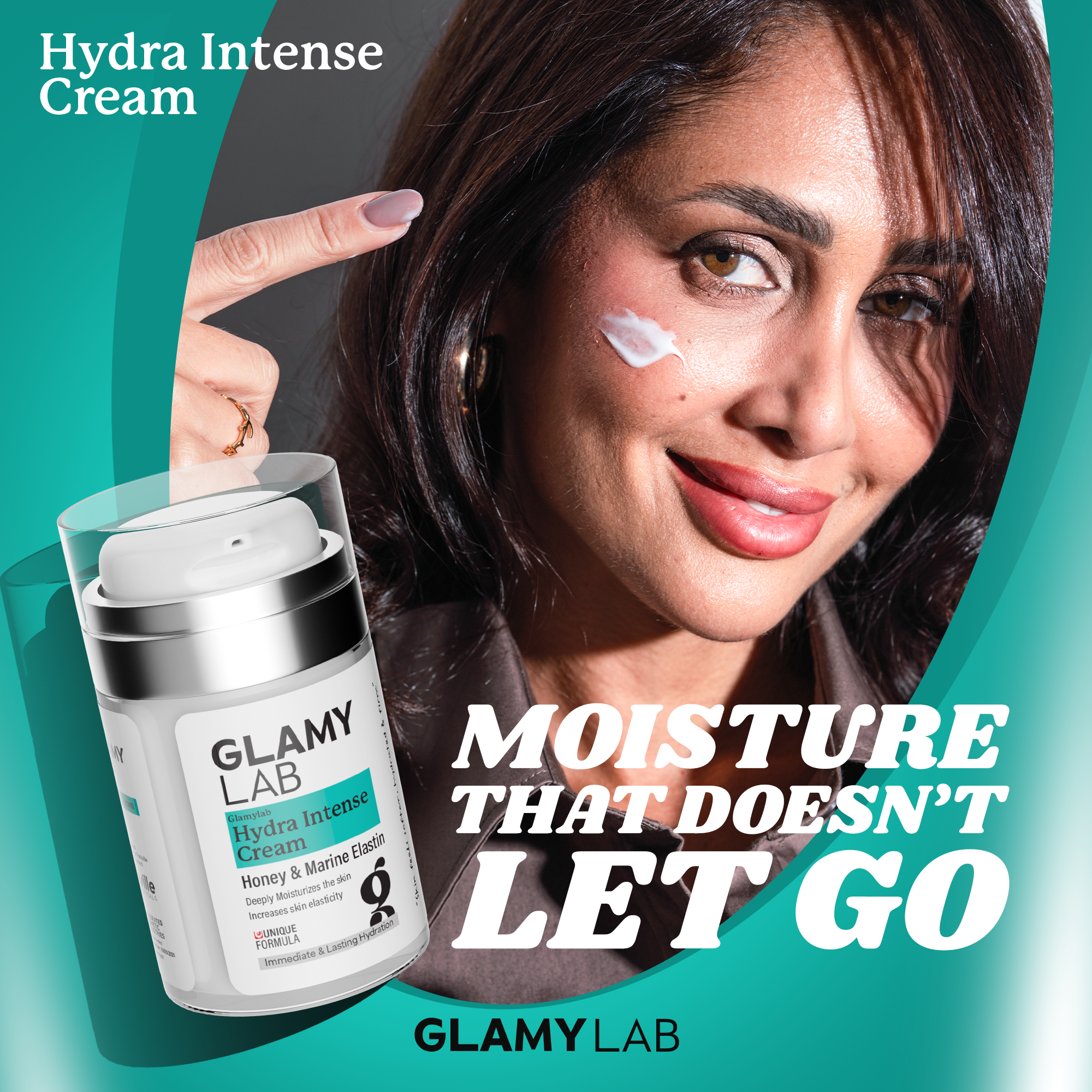 GLAMY LAB Hydra Intense Cream 100 GM 'Moisture that doesn't let go.'