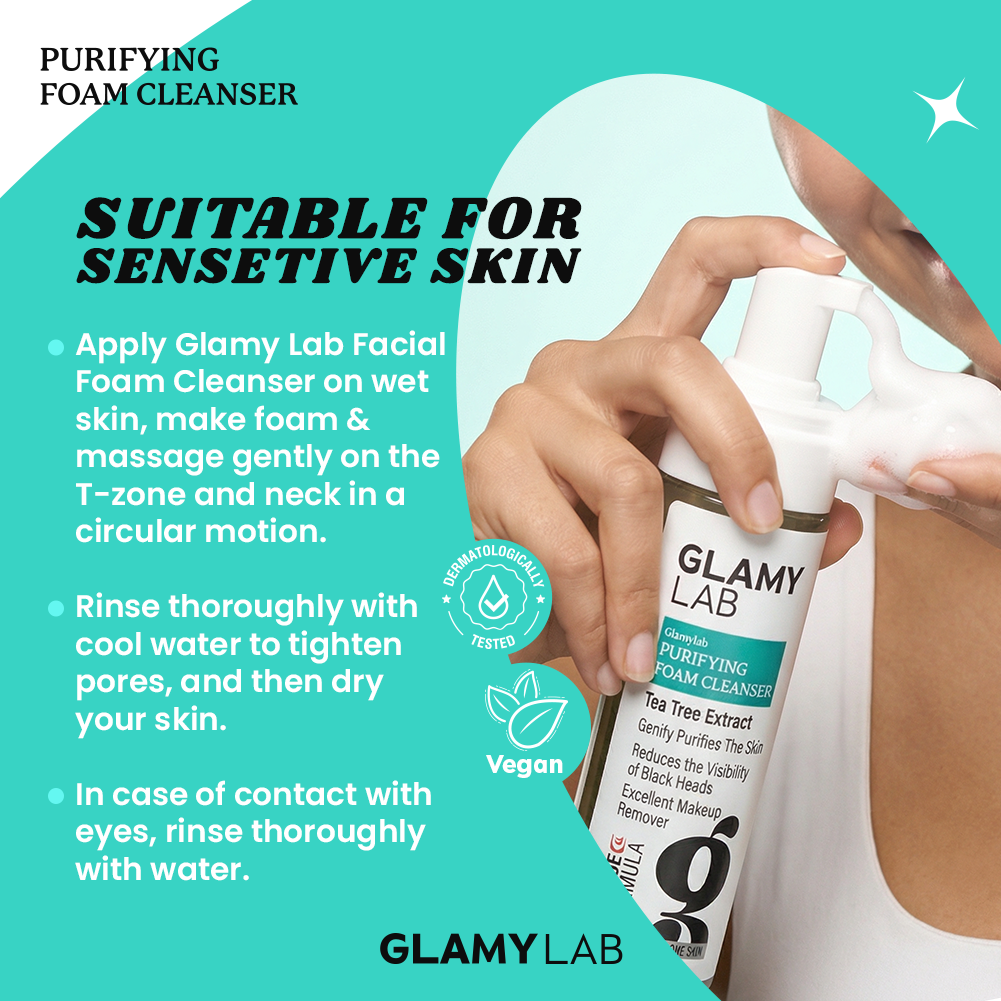 Glamy Lab Purifying Cleanser Foam 150 ml
