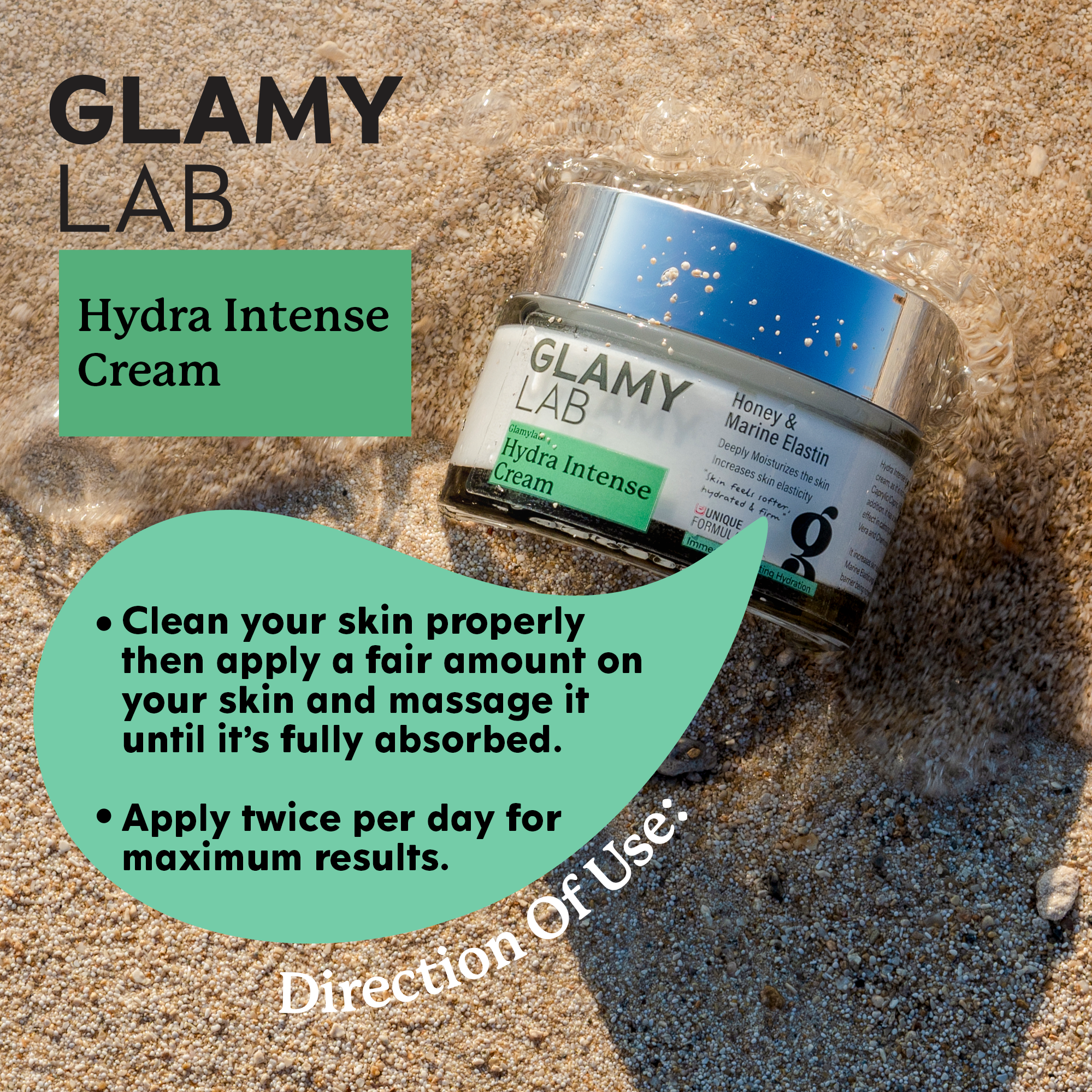 GLAMY LAB Hydra Intense Cream 50 gm
