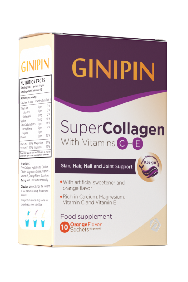GINIPIN Super Collagen 10 sachets