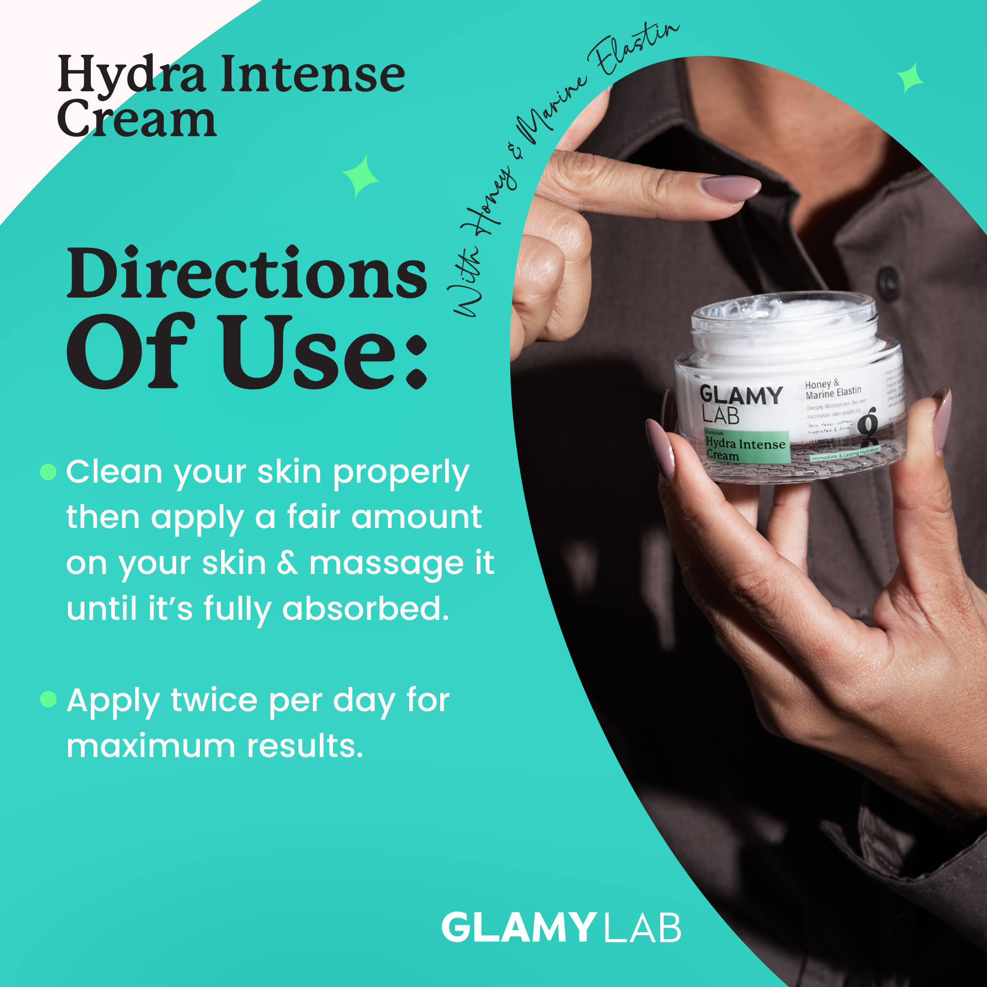 GLAMY LAB Hydra Intense Cream 50 gm