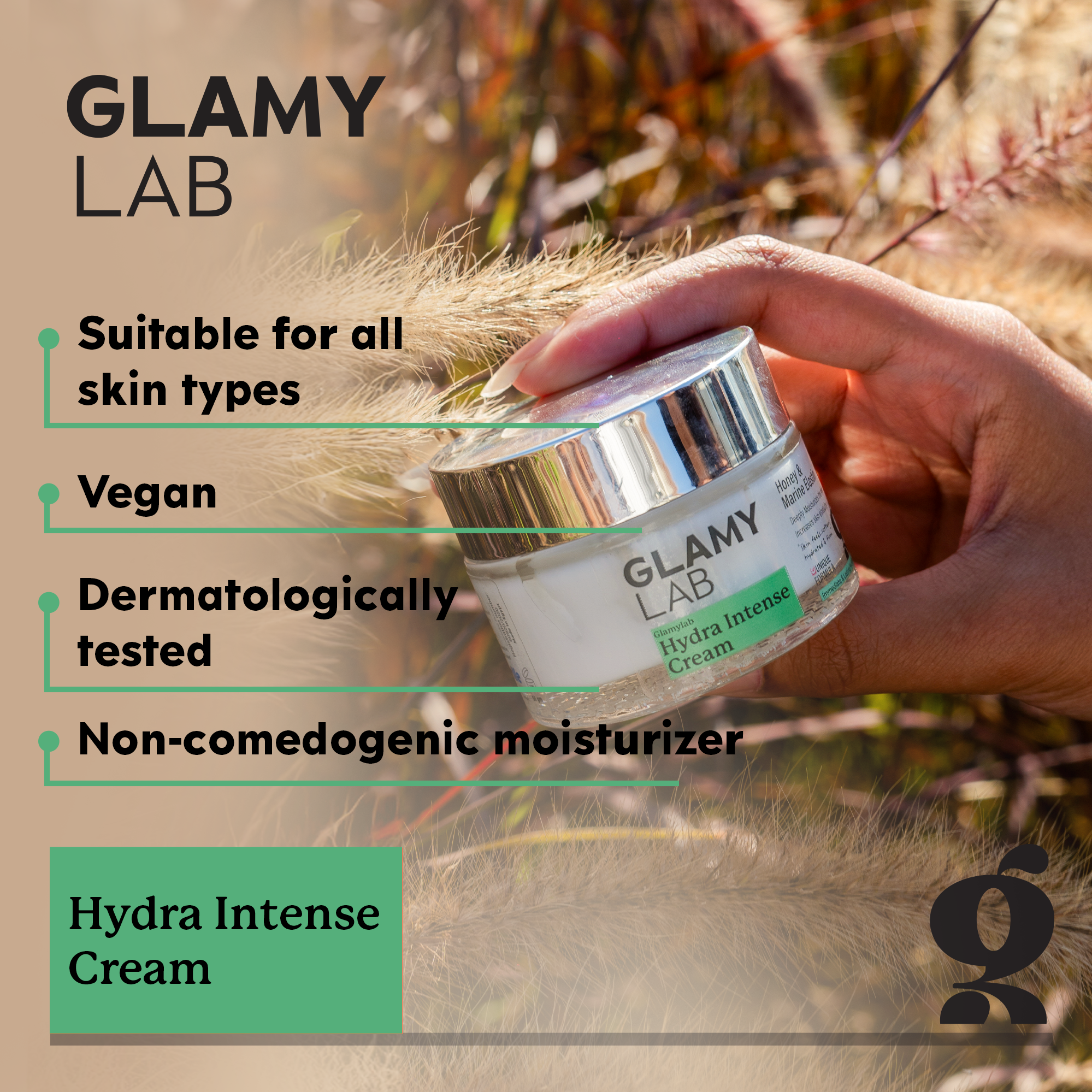 GLAMY LAB Hydra Intense Cream 50 gm