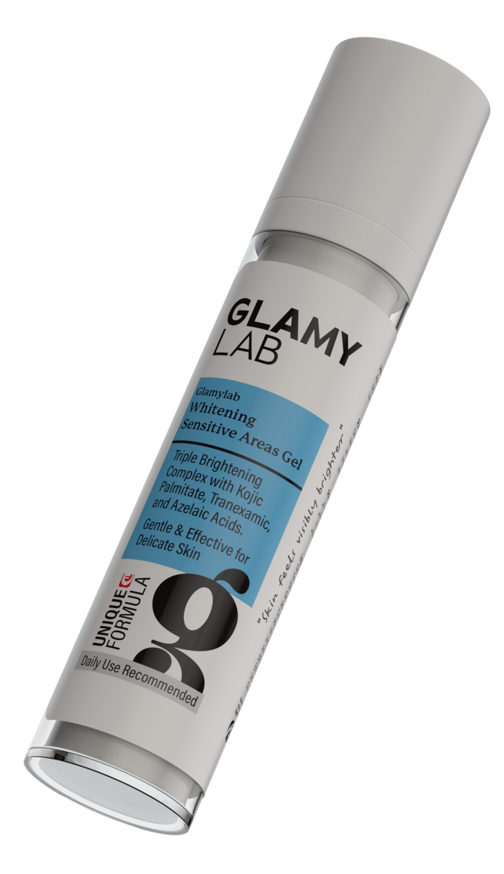 Glamy Lab Whitening Sensitive Areas Gel bottle