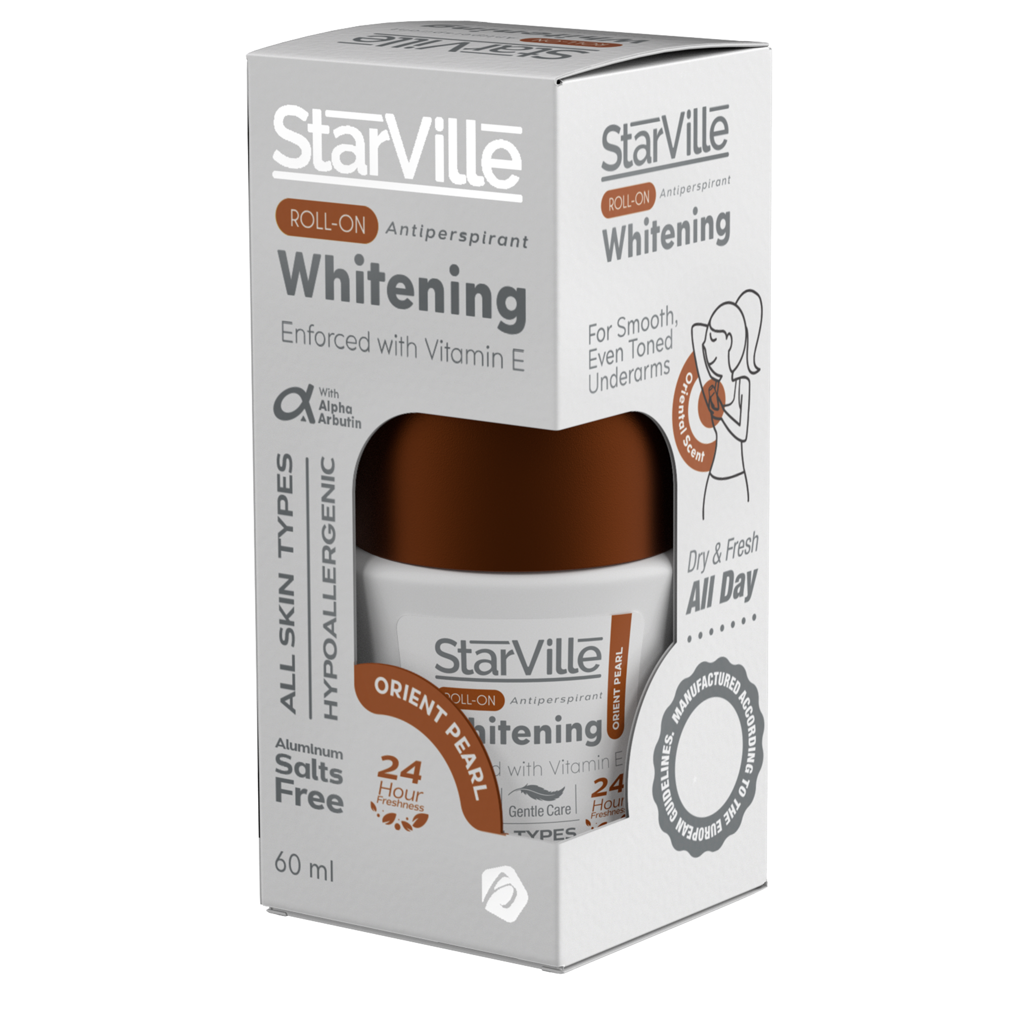 Starville Whitening Roll On Orient Pearl Scent 60 ml