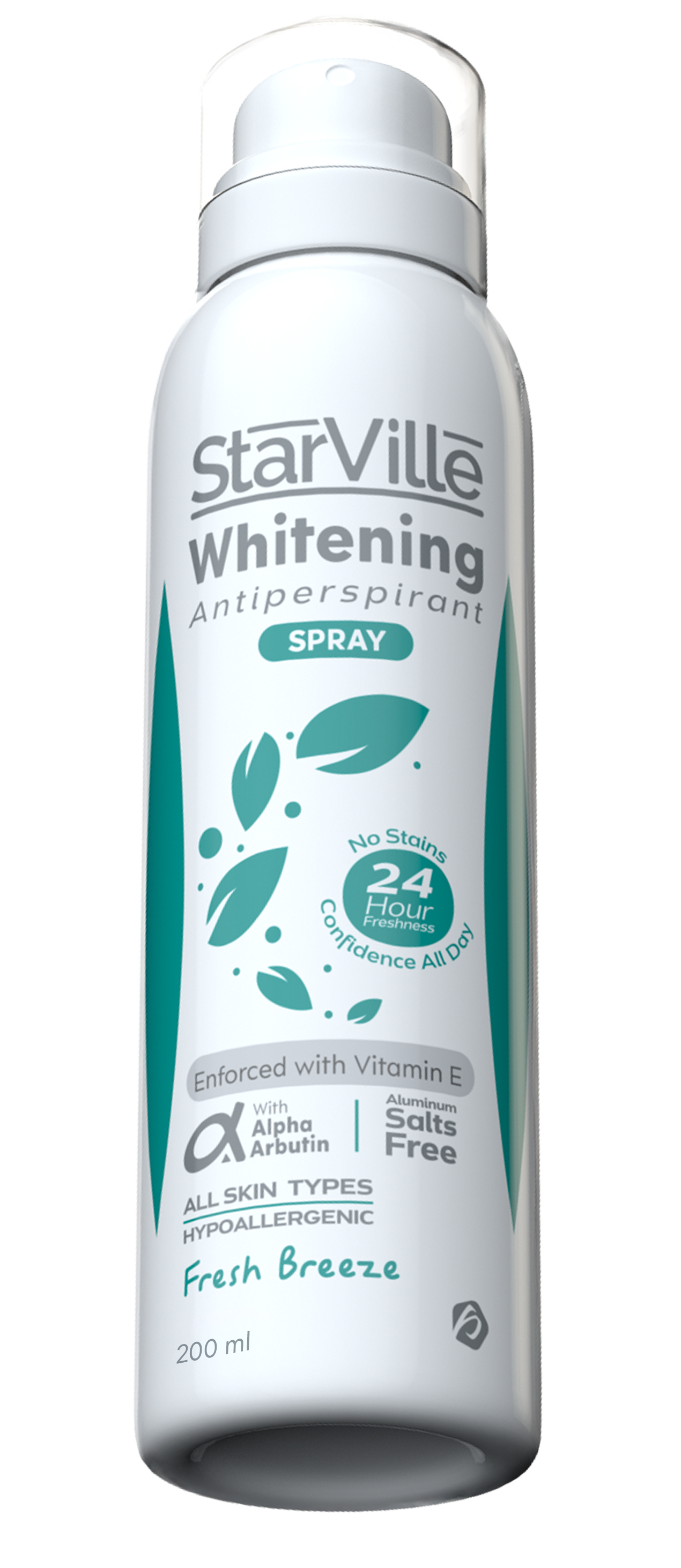 Starville Whitening Antiperspirants Spray Fresh Breeze 200 ml