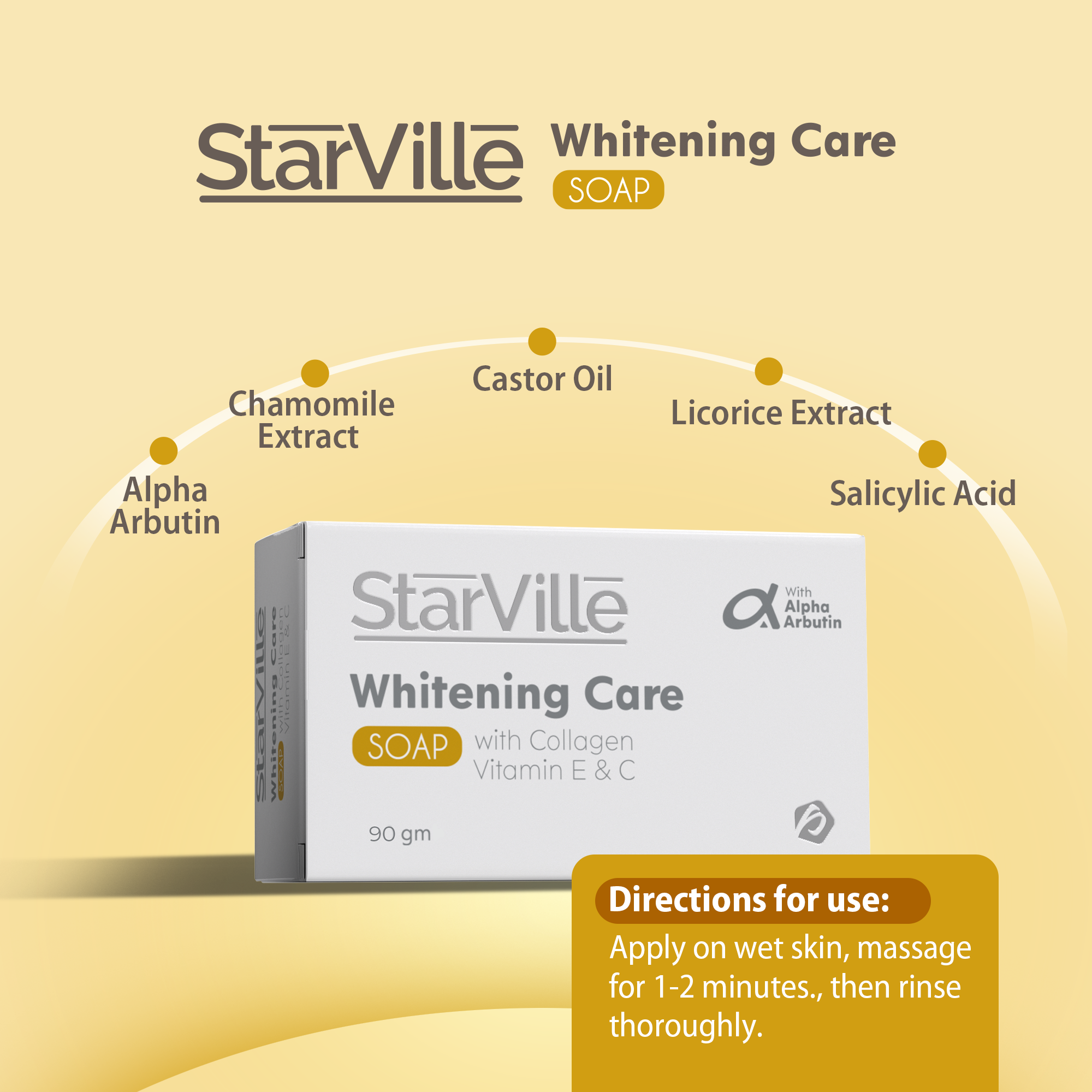 Starville Whitening Care Soap 90 gm