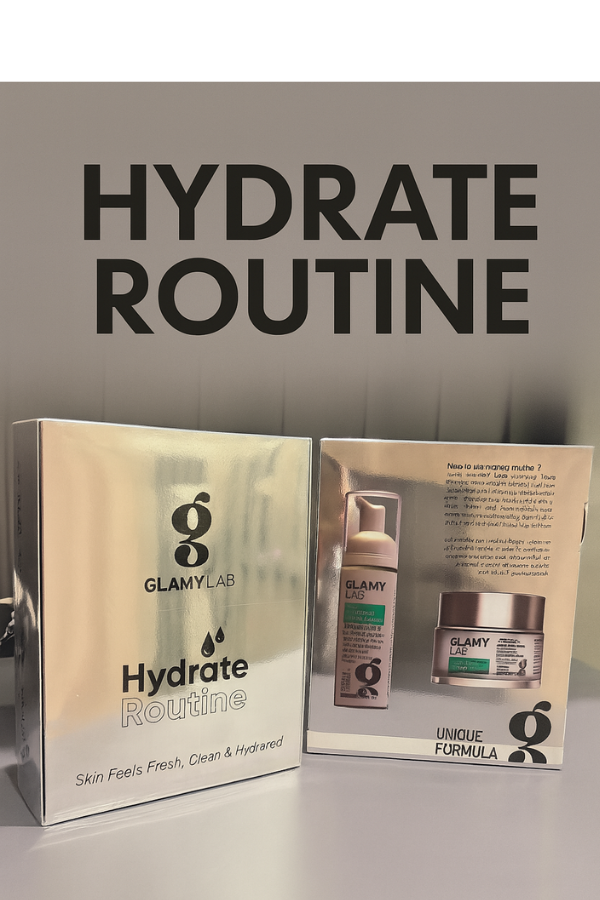 GlamyLab Hydrate routine