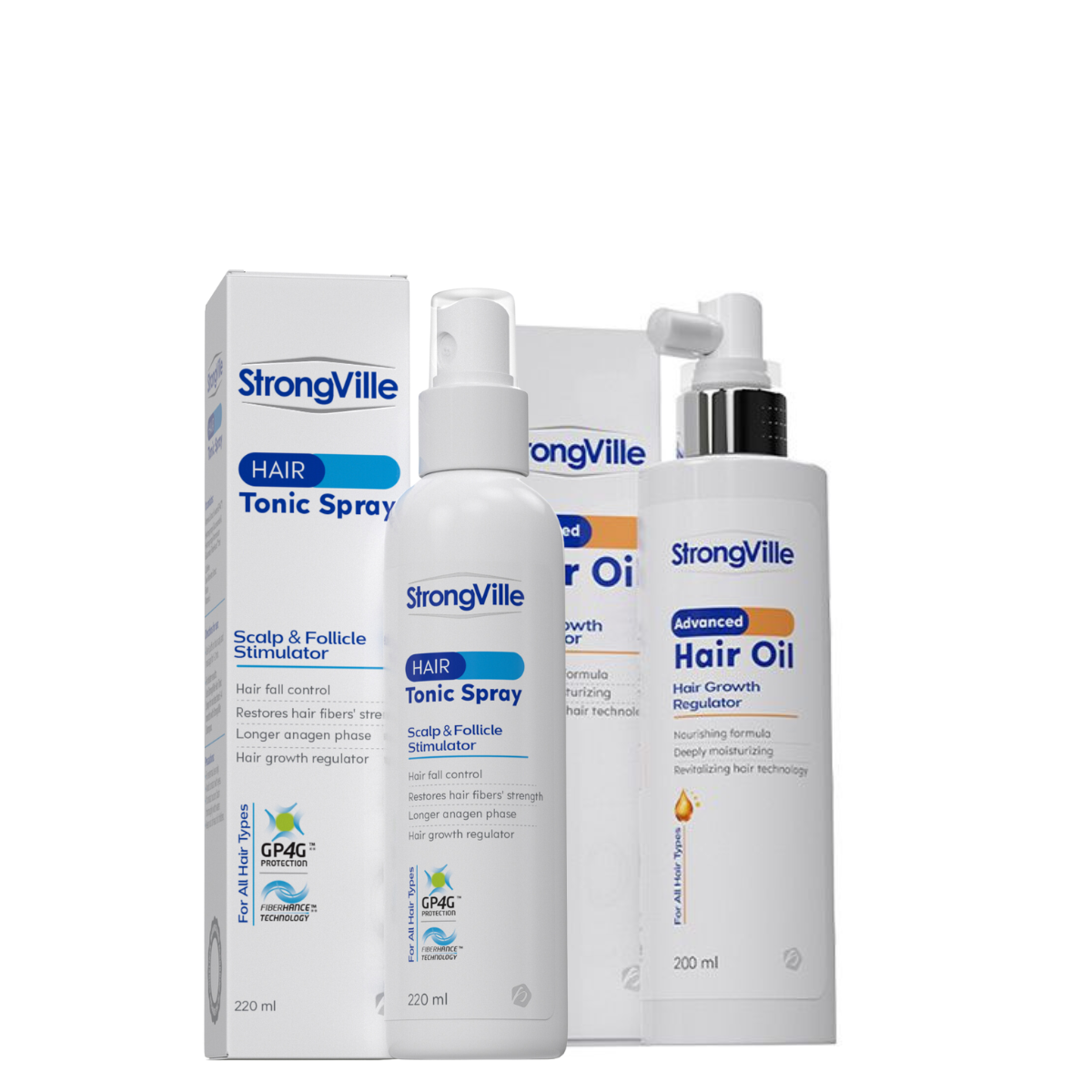 Strongville Oil and Hair Spray Offer