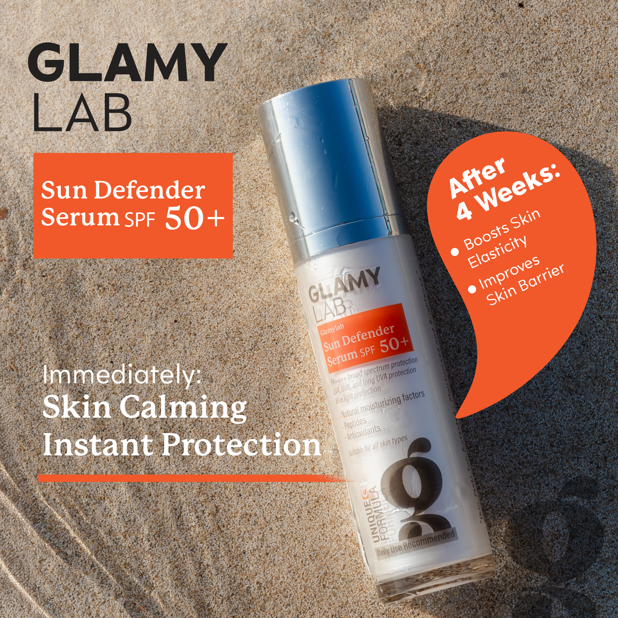 GLAMY LAB Sun Defender SPF 50+