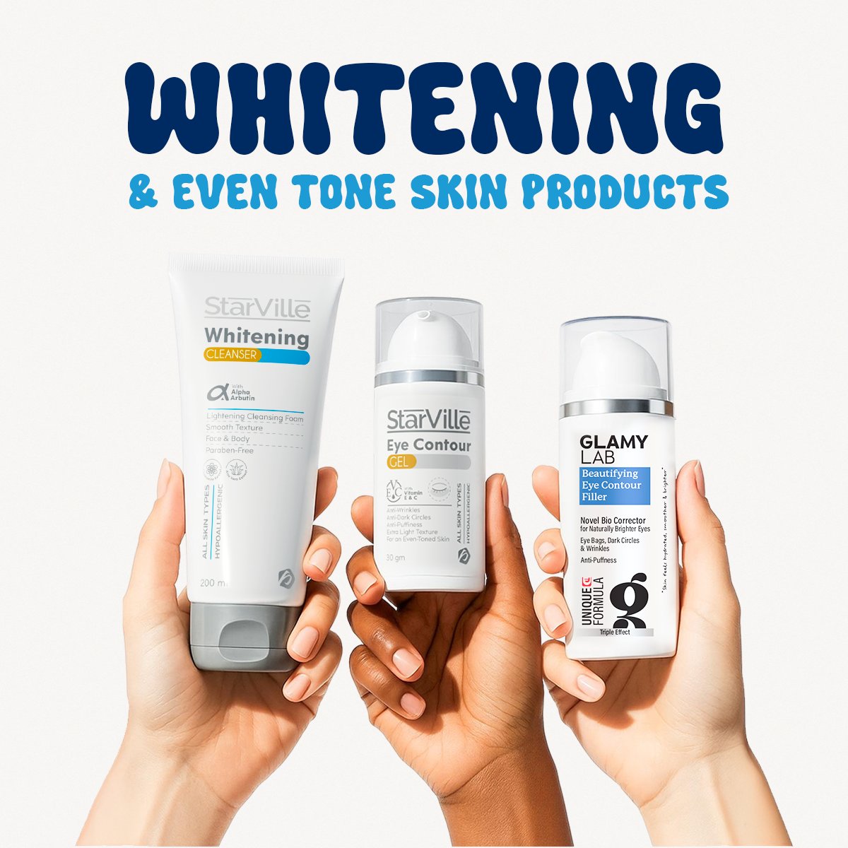 Whitening and Even Tone Skin Products