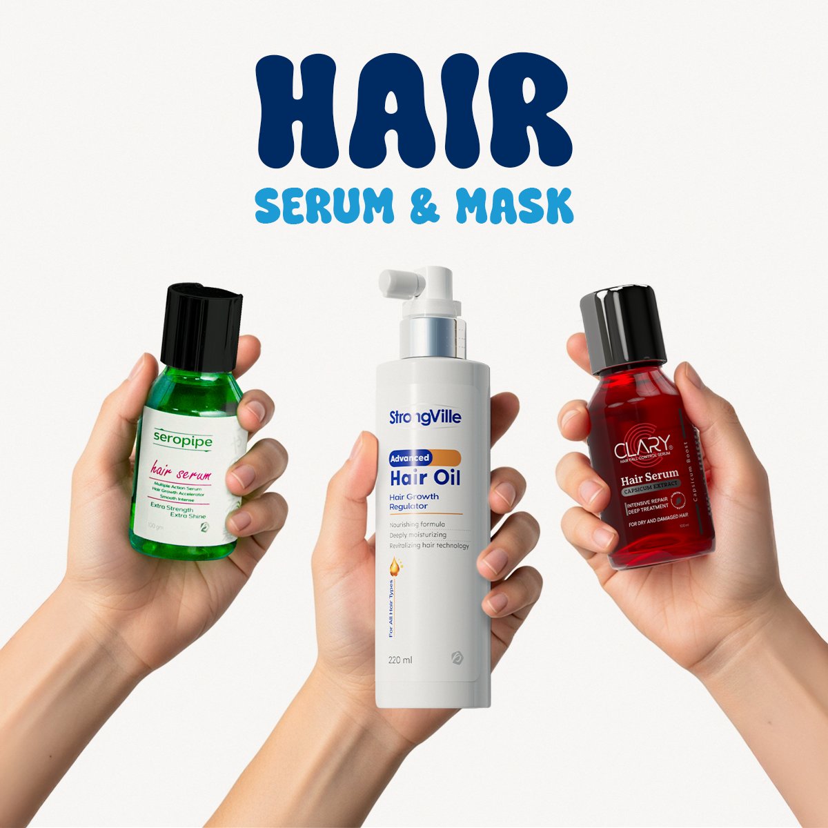 Hair Serum and Mask