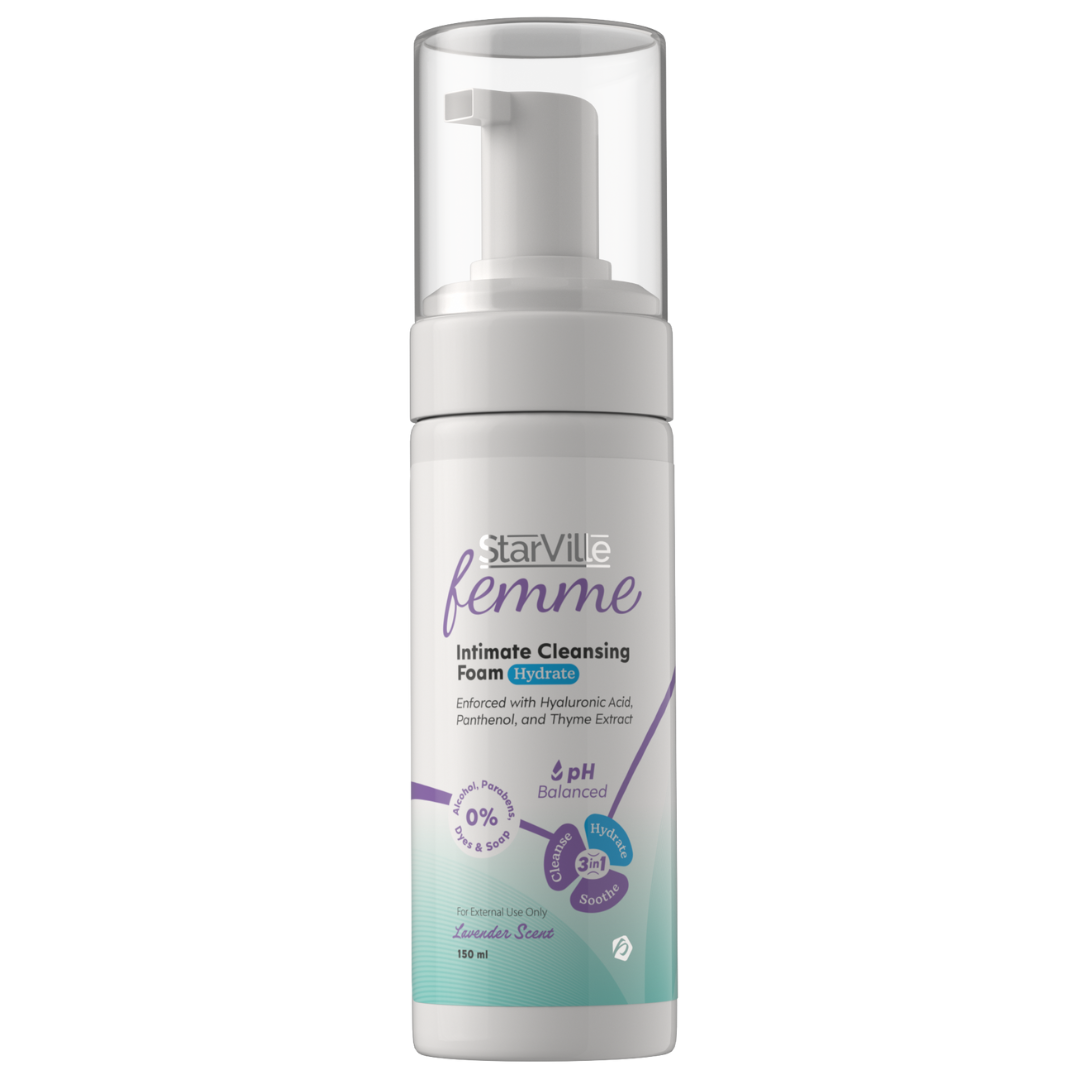 StarVille Femme Intimate Cleansing Foam Hydrate 150 ml