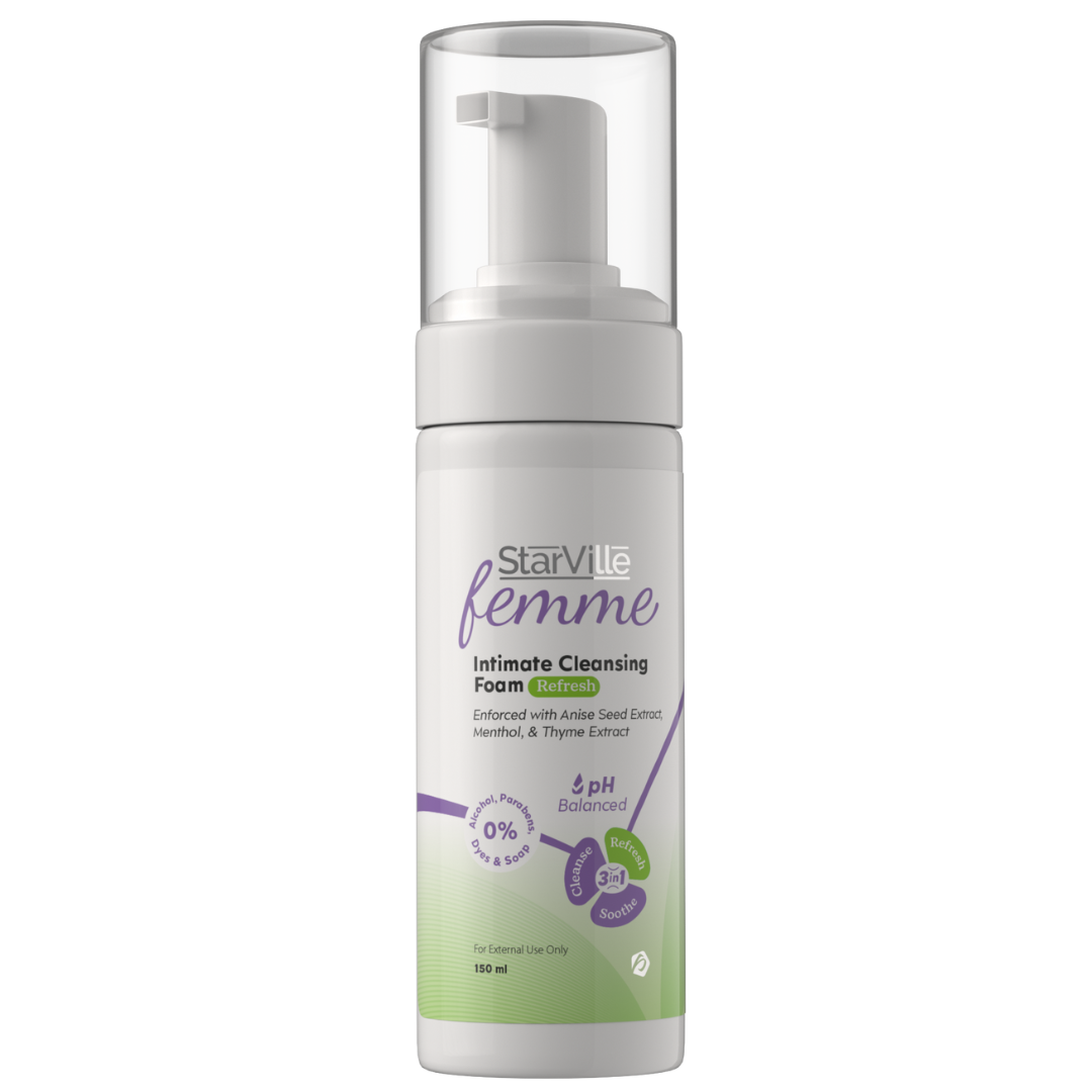 StarVille Femme Intimate Cleansing Foam Refresh 150 ml