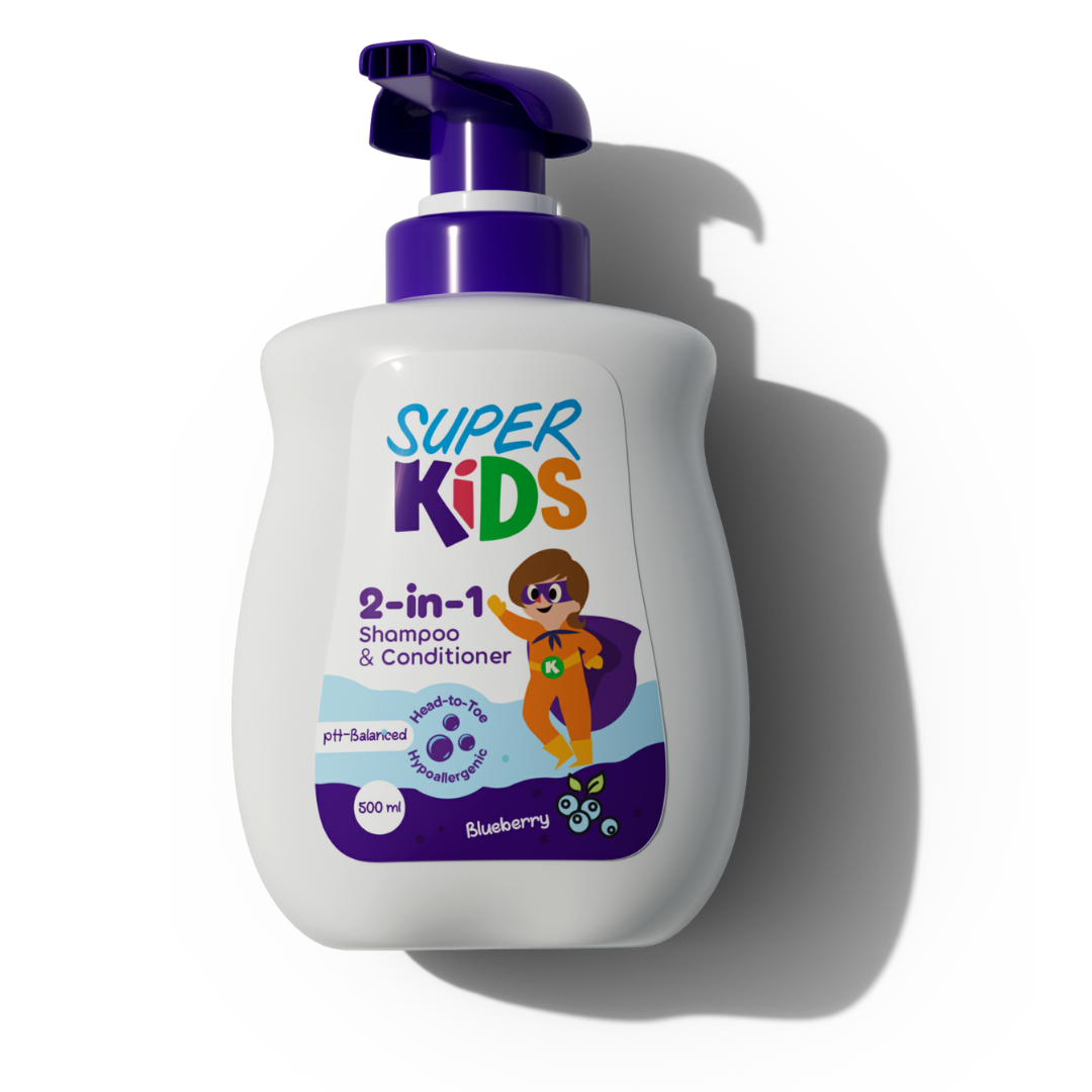 Superkids 2 in 1 (Shampoo & Conditioner)