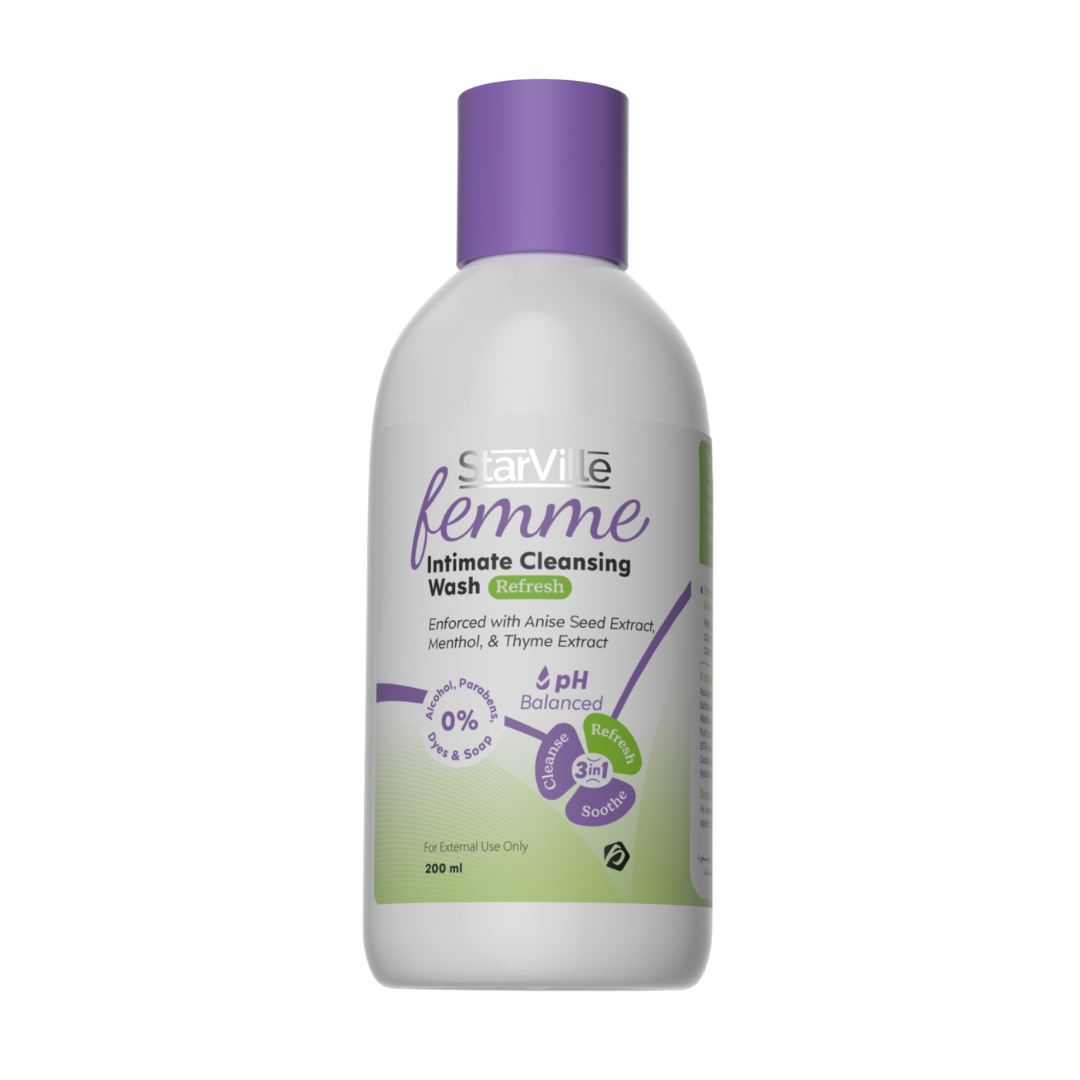 StarVille Femme Intimate Cleansing Wash Refresh 200 ml