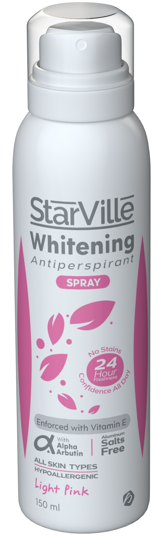 Starville Whitening Antiperspirants Spray Light Pink 150 ml