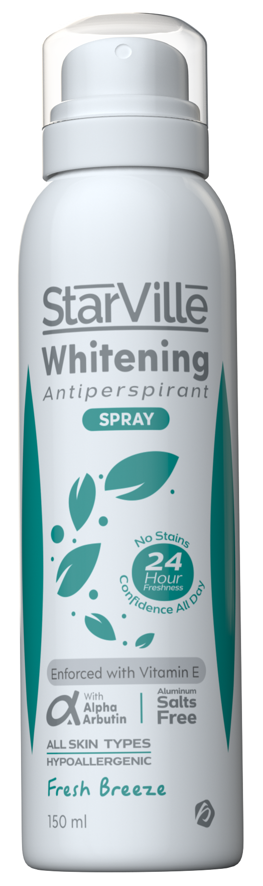 Starville Whitening Antiperspirants Spray Fresh Breeze 150 ml