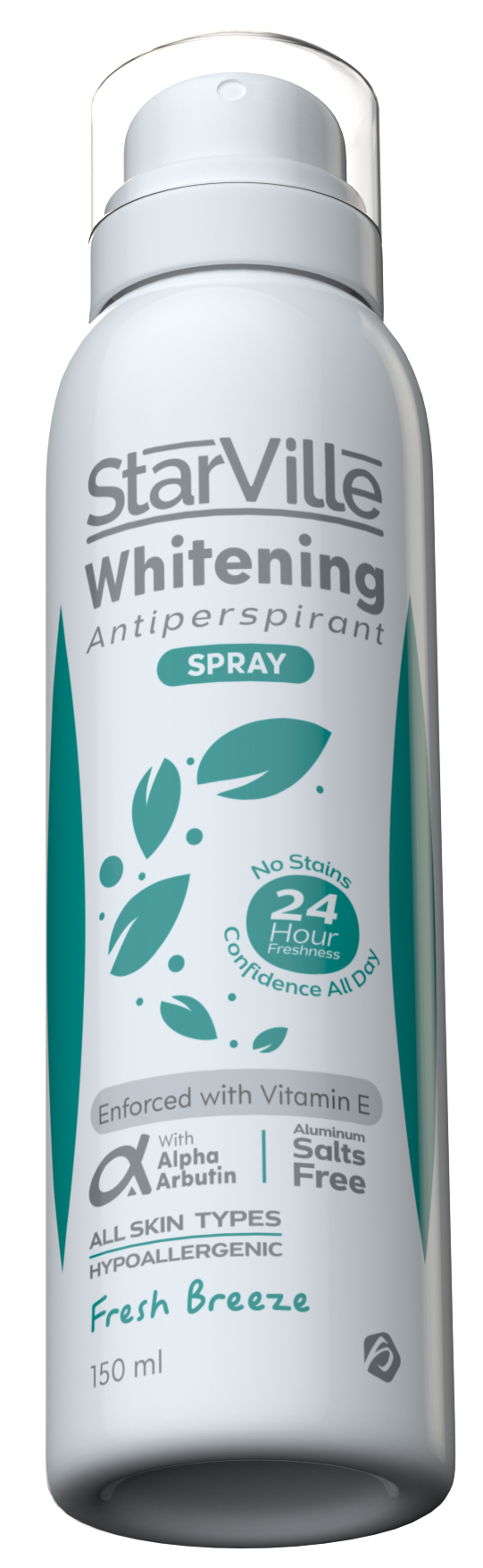 Starville Whitening Antiperspirants Spray Fresh Breeze 150 ml