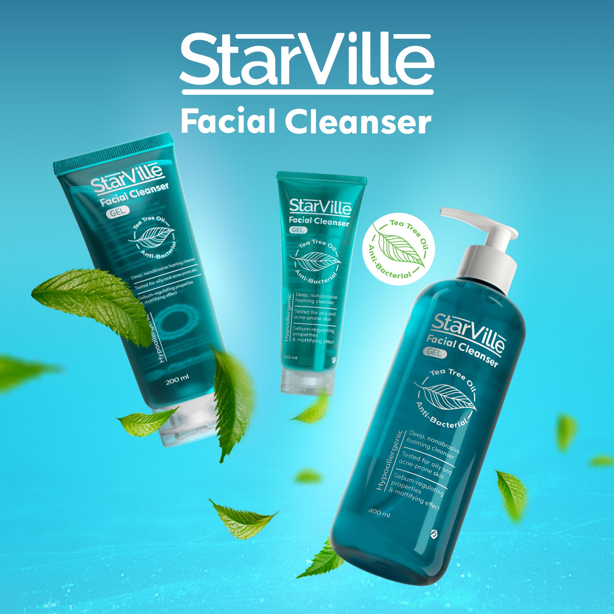 Starville Acne Prone Skin Facial Cleanser 100 ml