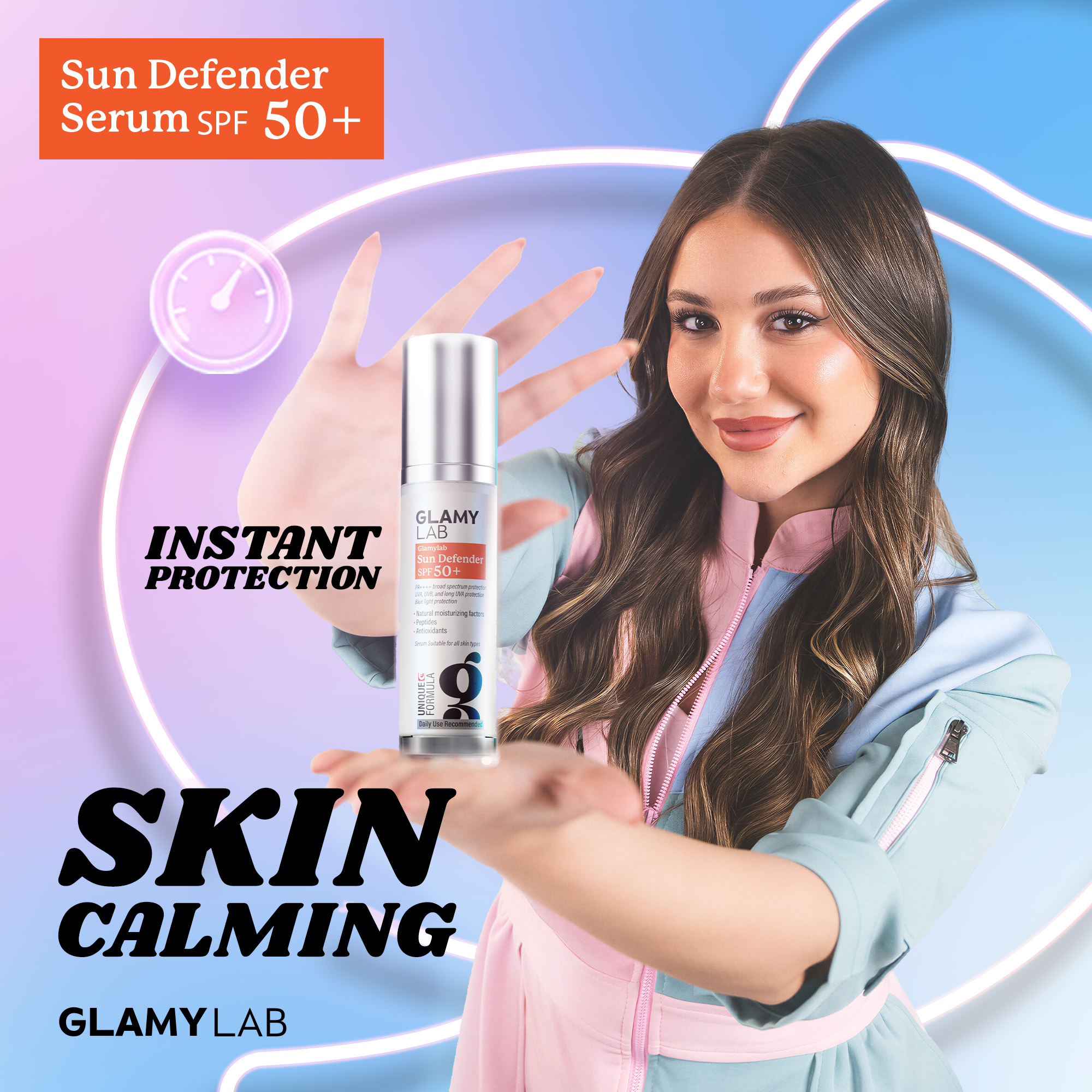 جلامي لاب صن ديفندر بعامل حماية 50 مل