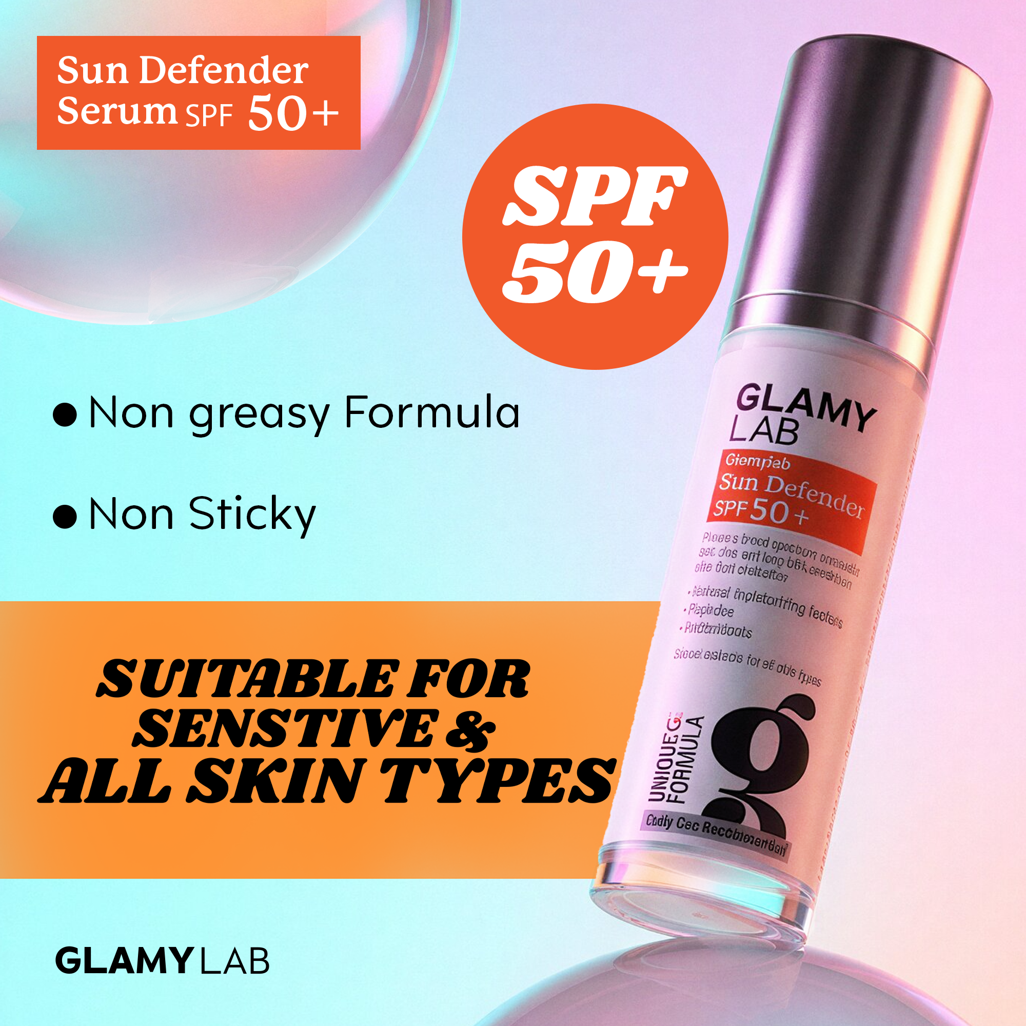 جلامي لاب صن ديفندر بعامل حماية 50 مل