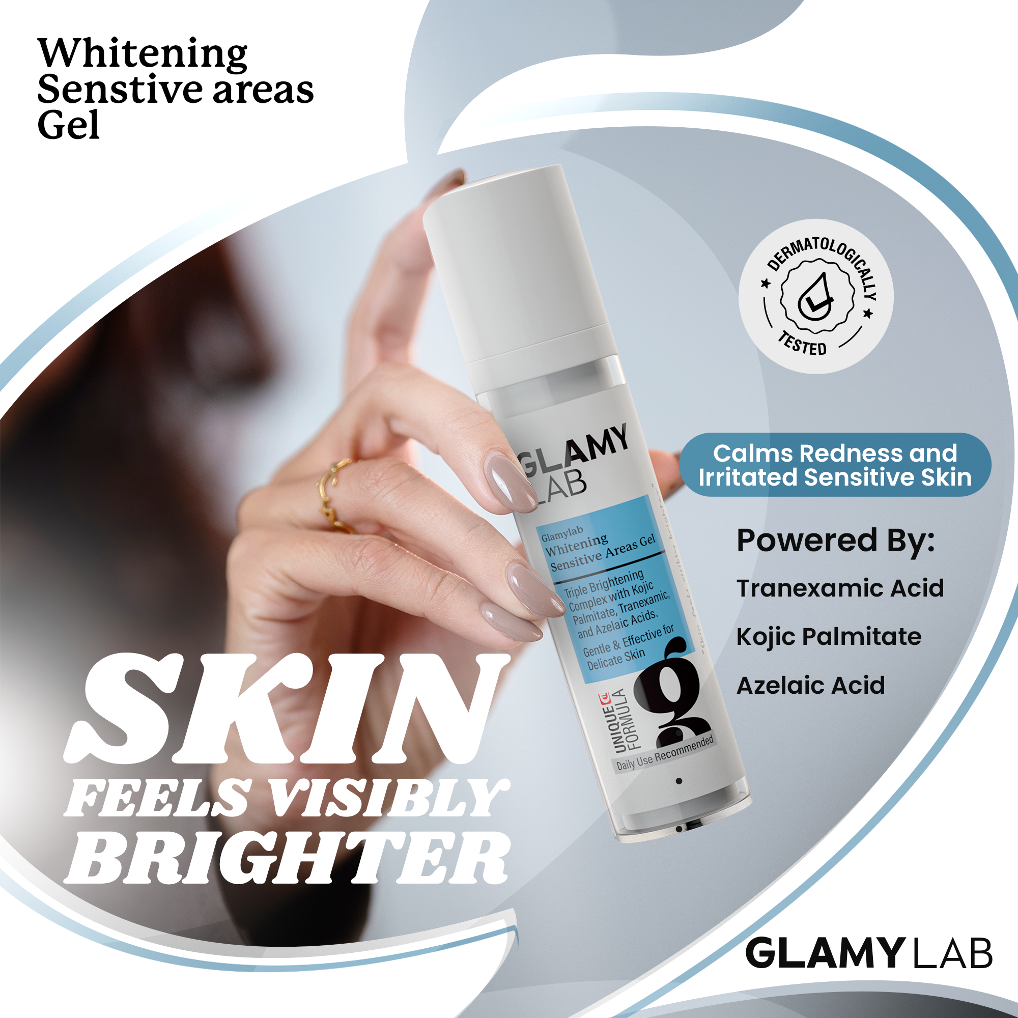 Glamy Lab Whitening Sensitive Areas Gel 50gm