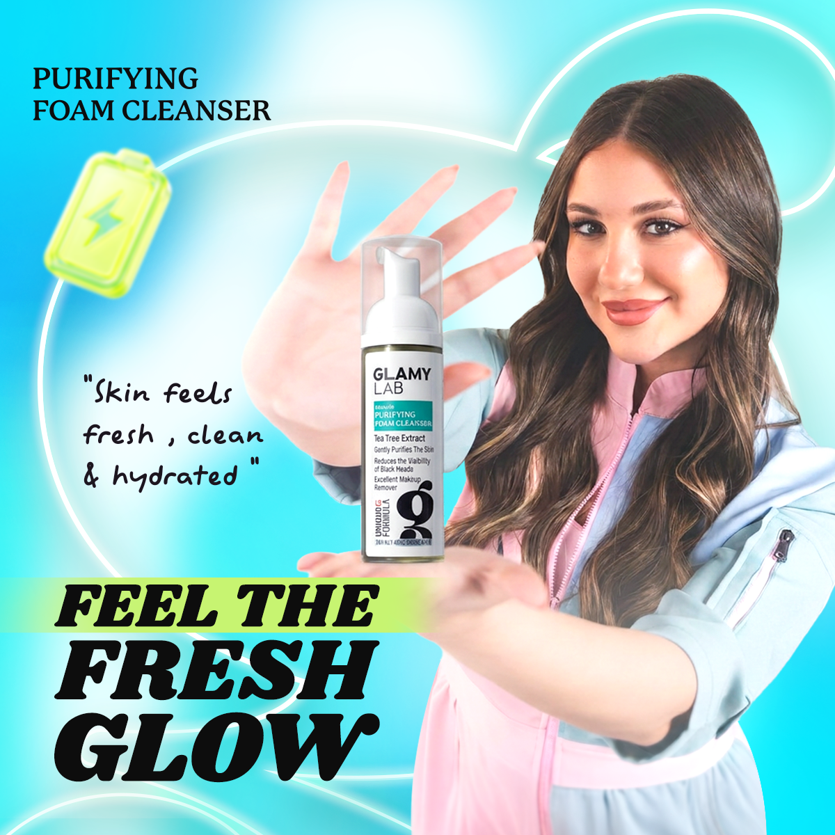 Glamy Lab Purifying Cleanser Foam 150 ml