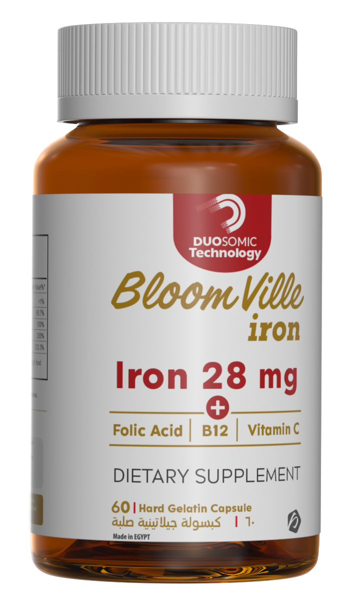 Bloomville Iron Hard Gelatin 60 Capsules