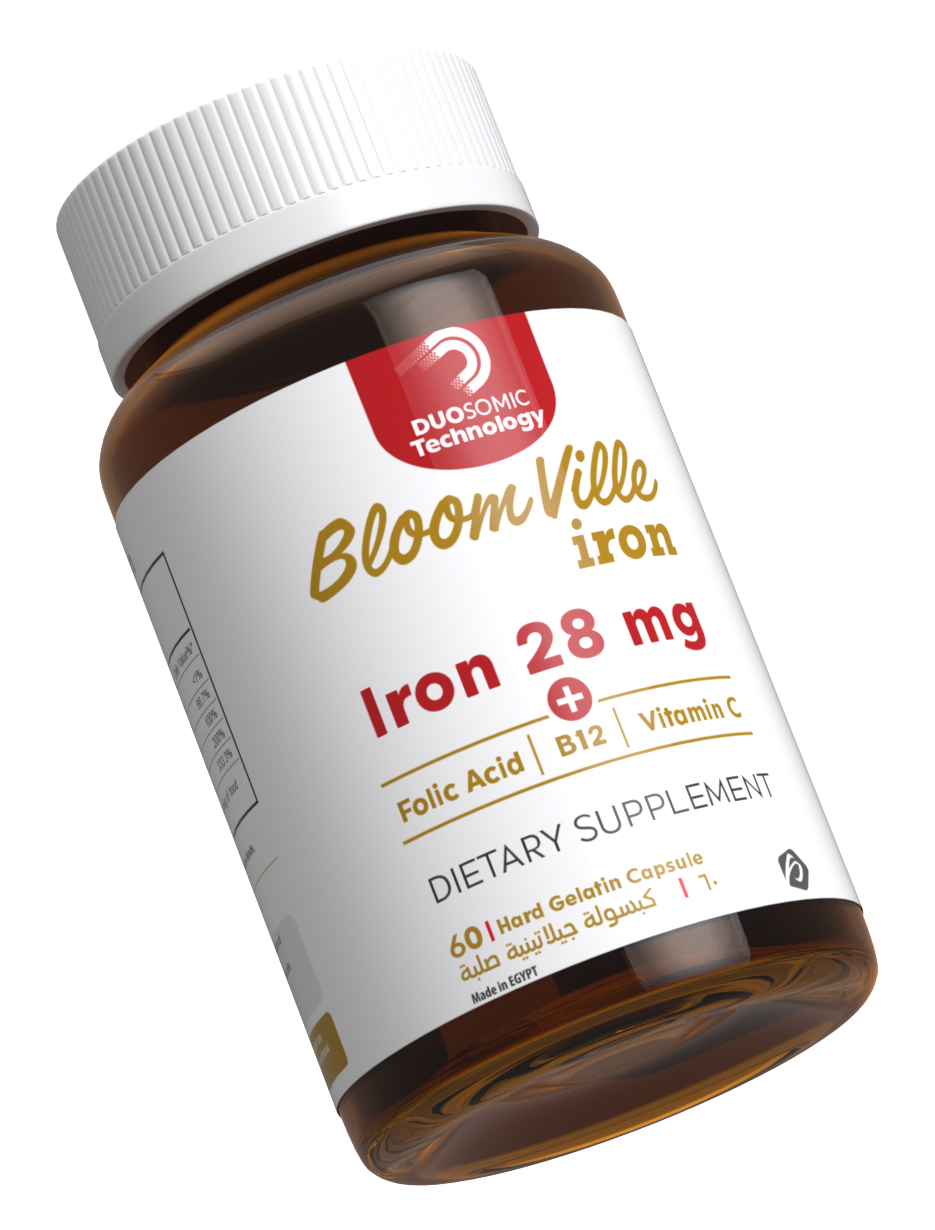 Bloomville Iron Hard Gelatin 60 Capsules