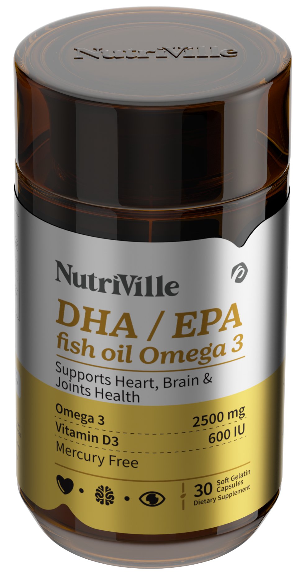 Nutriville Omega 3 Fish Oil 30 Tablets