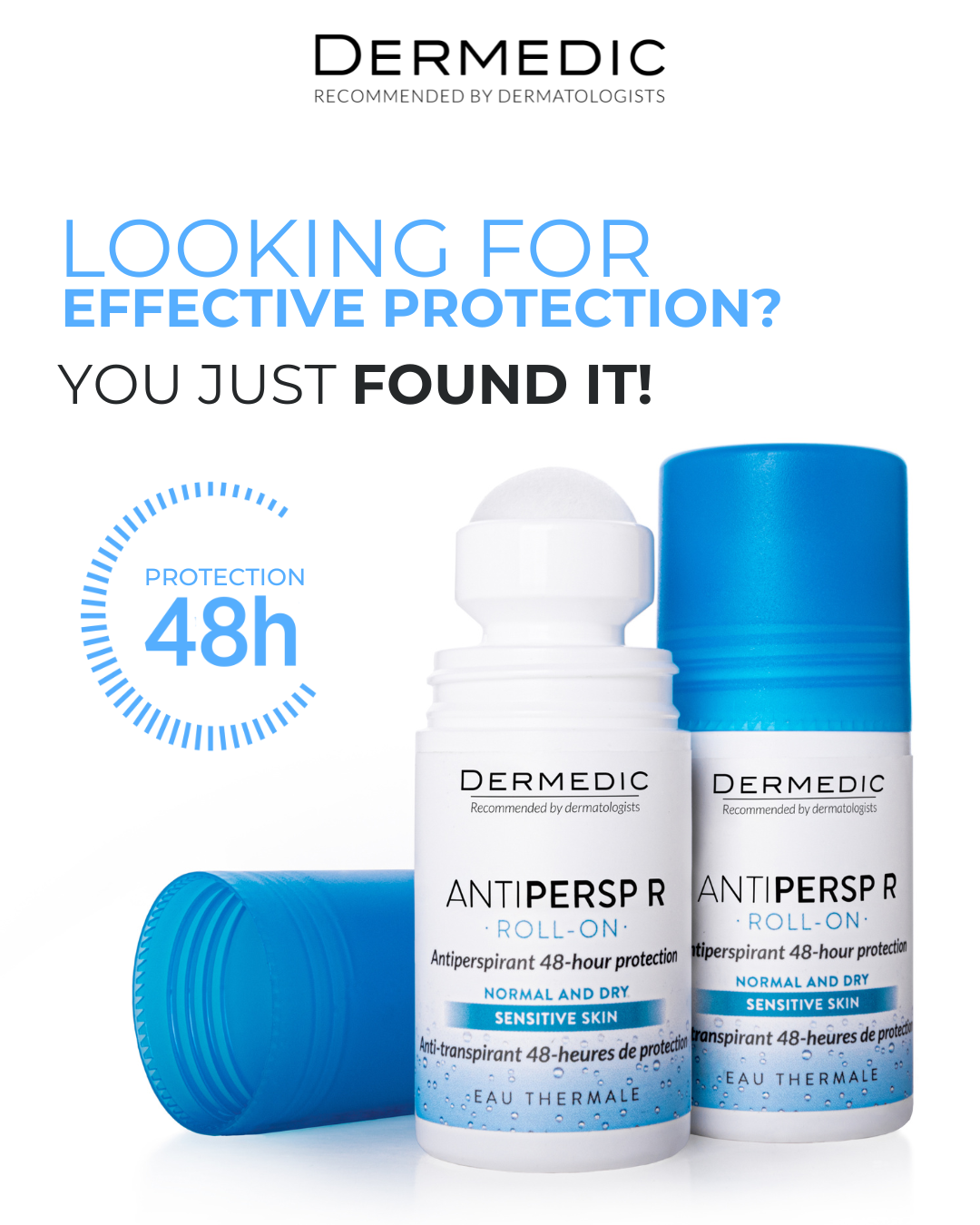 DERMEDIC ANTIPERSP R Antiperspirant 48-hour protection 60 ml
