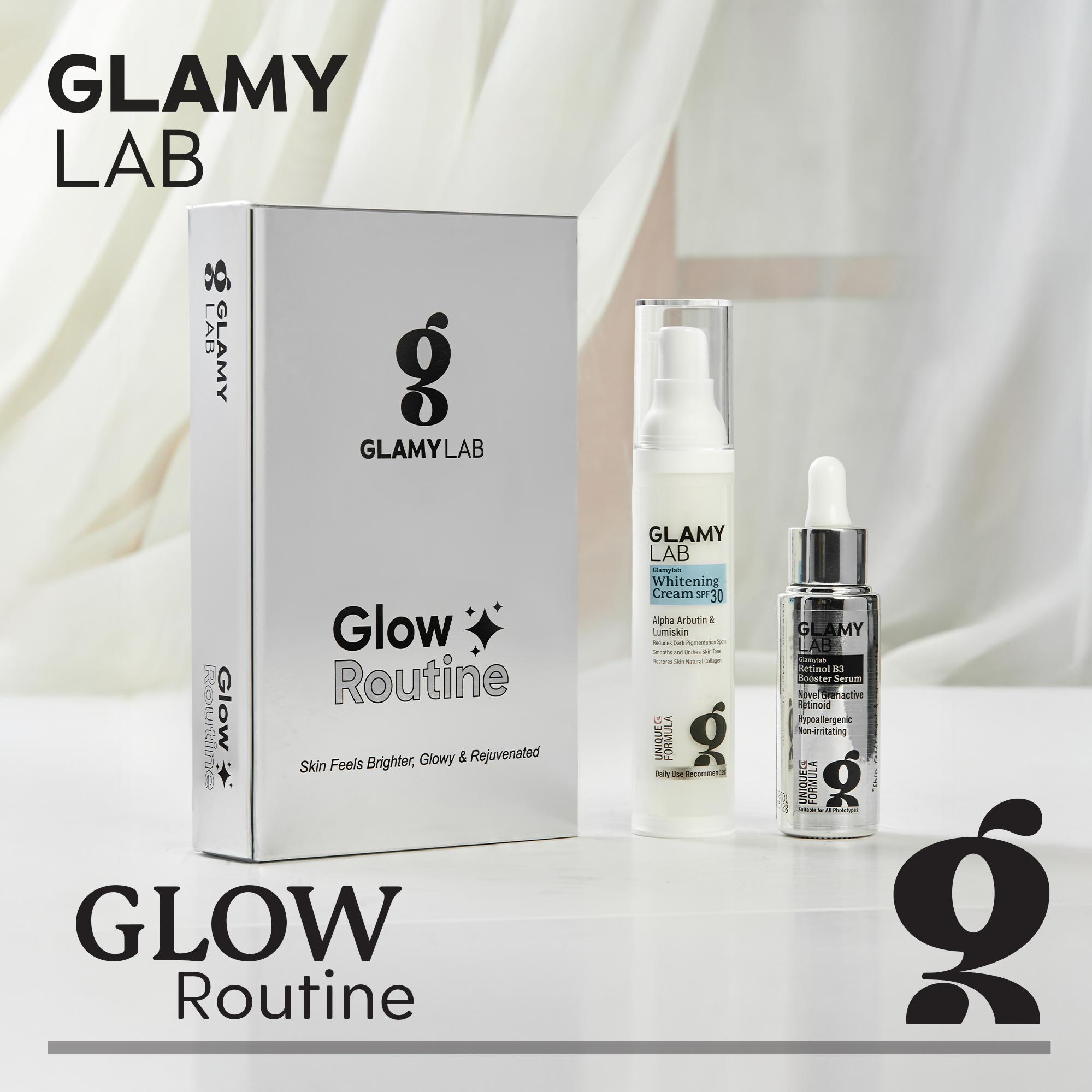 Glamy Lab Glow Routine
