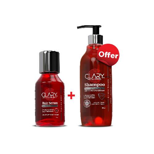 Clary shampoo and Hair serum offer