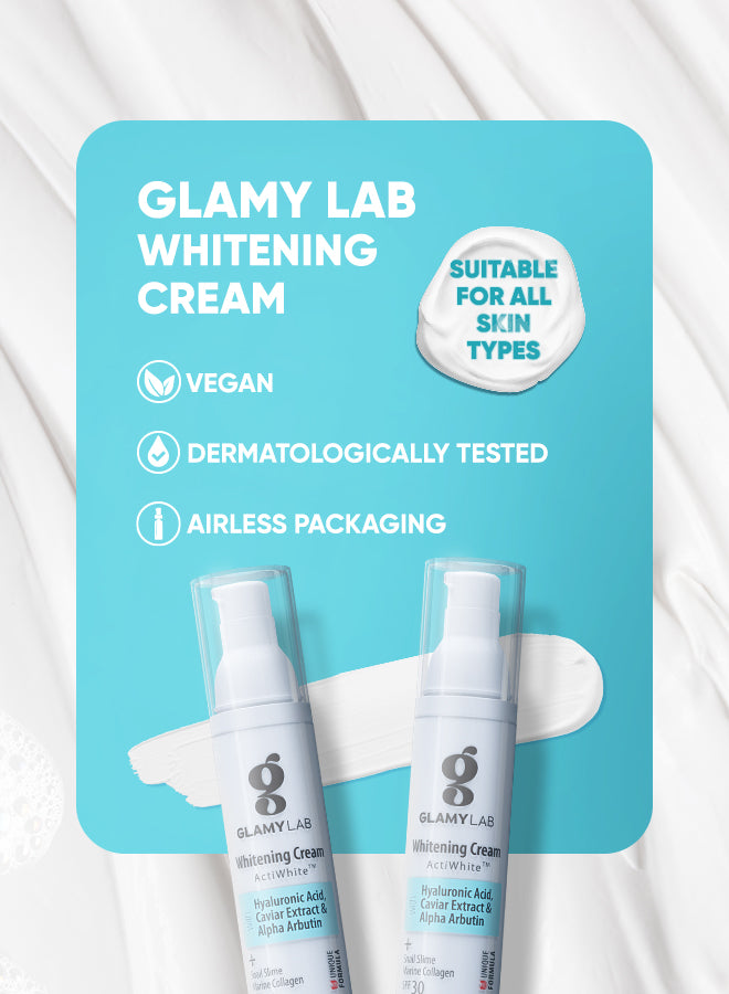 GLAMY LAB Whitening cream SPF 30 50 gm