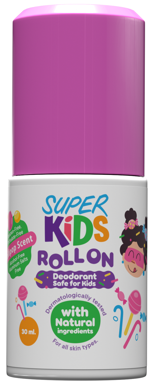 Superkids Roll On Lollipop Scent 30ml