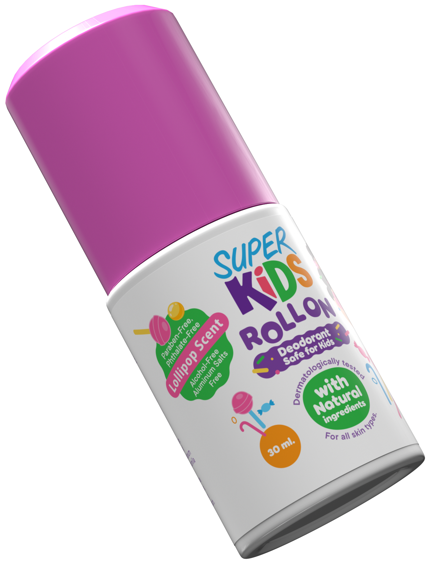 Superkids Roll On Lollipop Scent 30ml