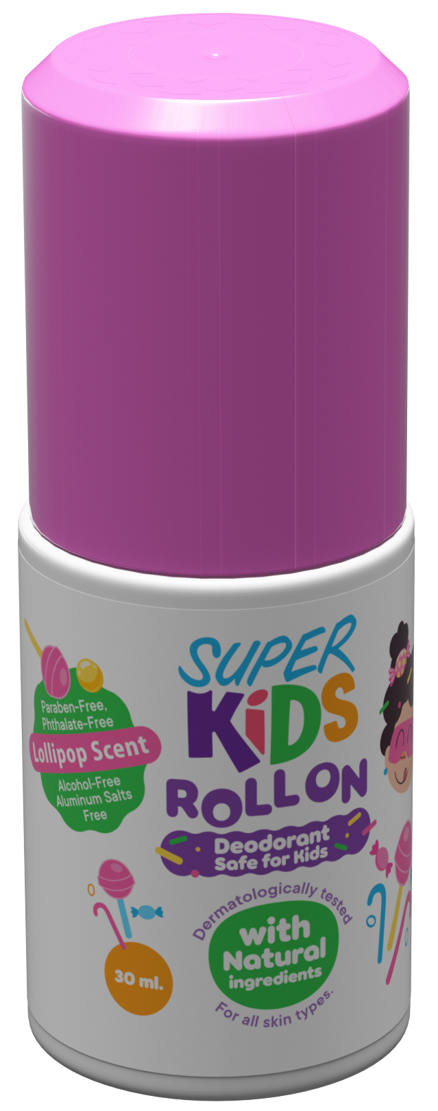 Superkids Roll On Lollipop Scent 30ml