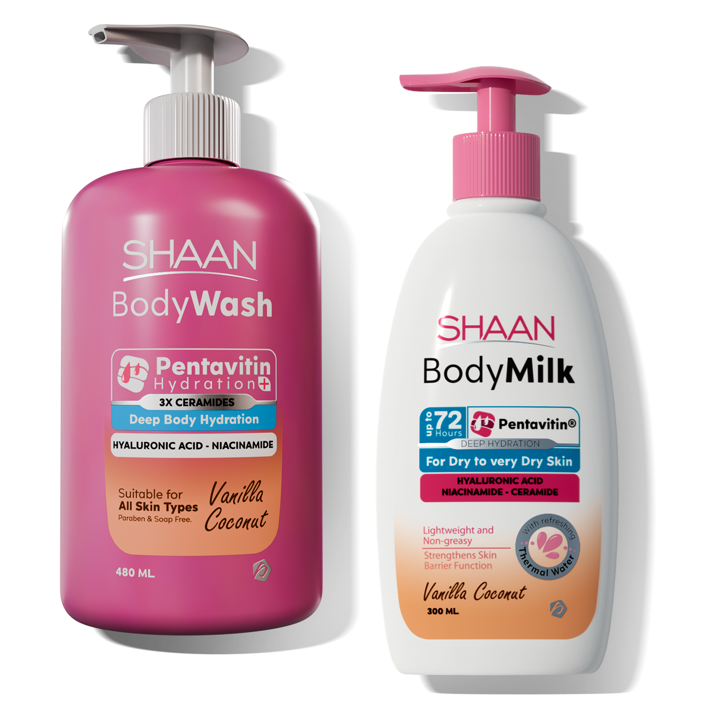 Shaan Cleanse & Hydrate Vanilla Touch Bundle