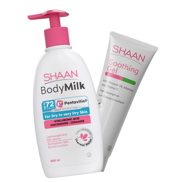 Shaan Body Milk and Shaan Soothing Gel Offer