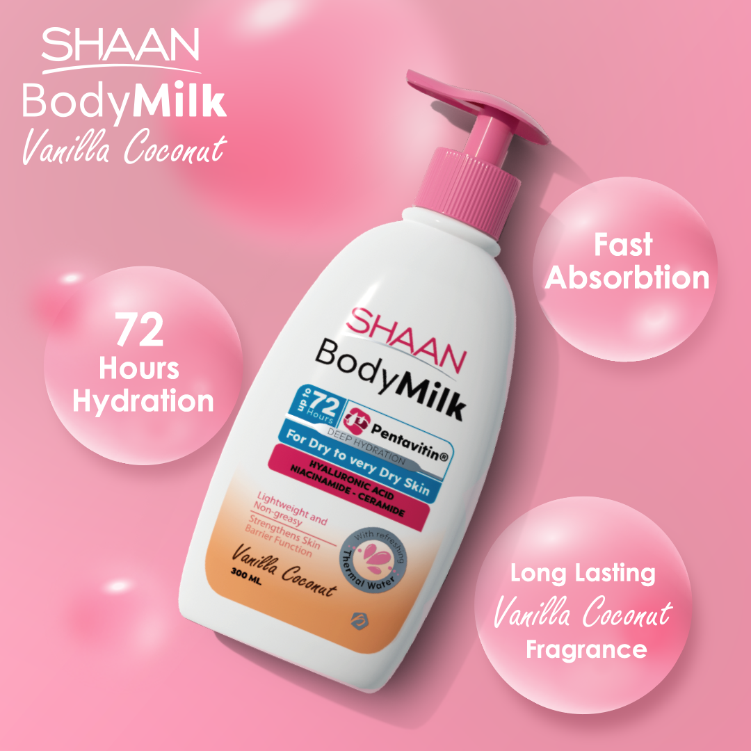 Shaan Body Milk Vanilla Coconut 300 ml