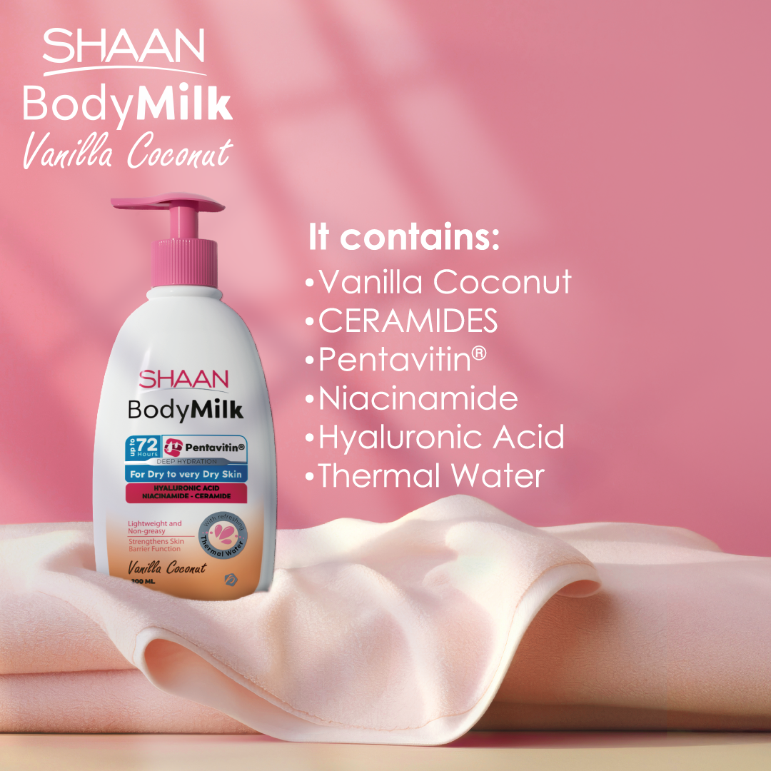 Shaan Body Milk Vanilla Coconut 300 ml