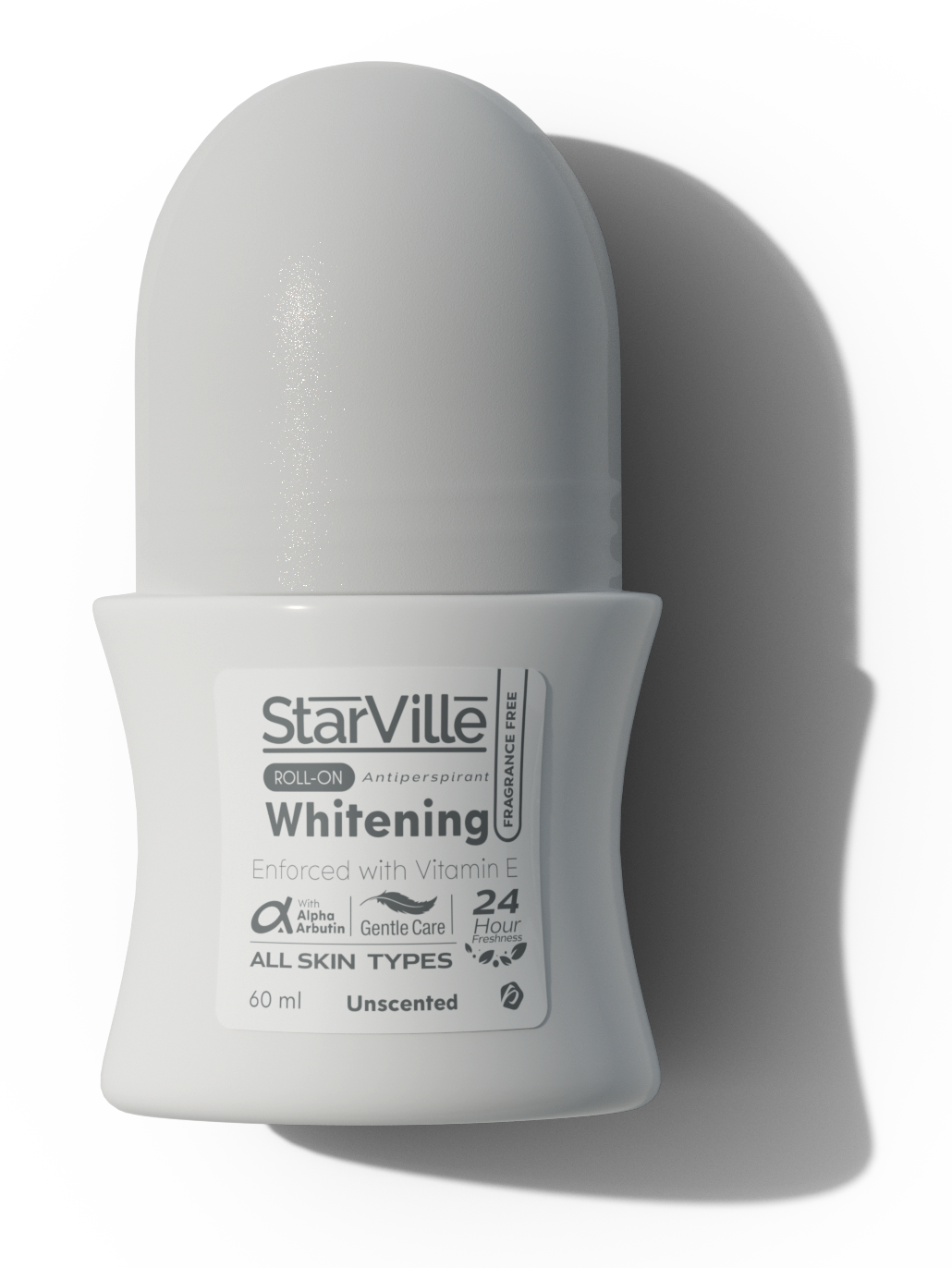 Starville Whitening Roll On Fragrance Free 60 ml