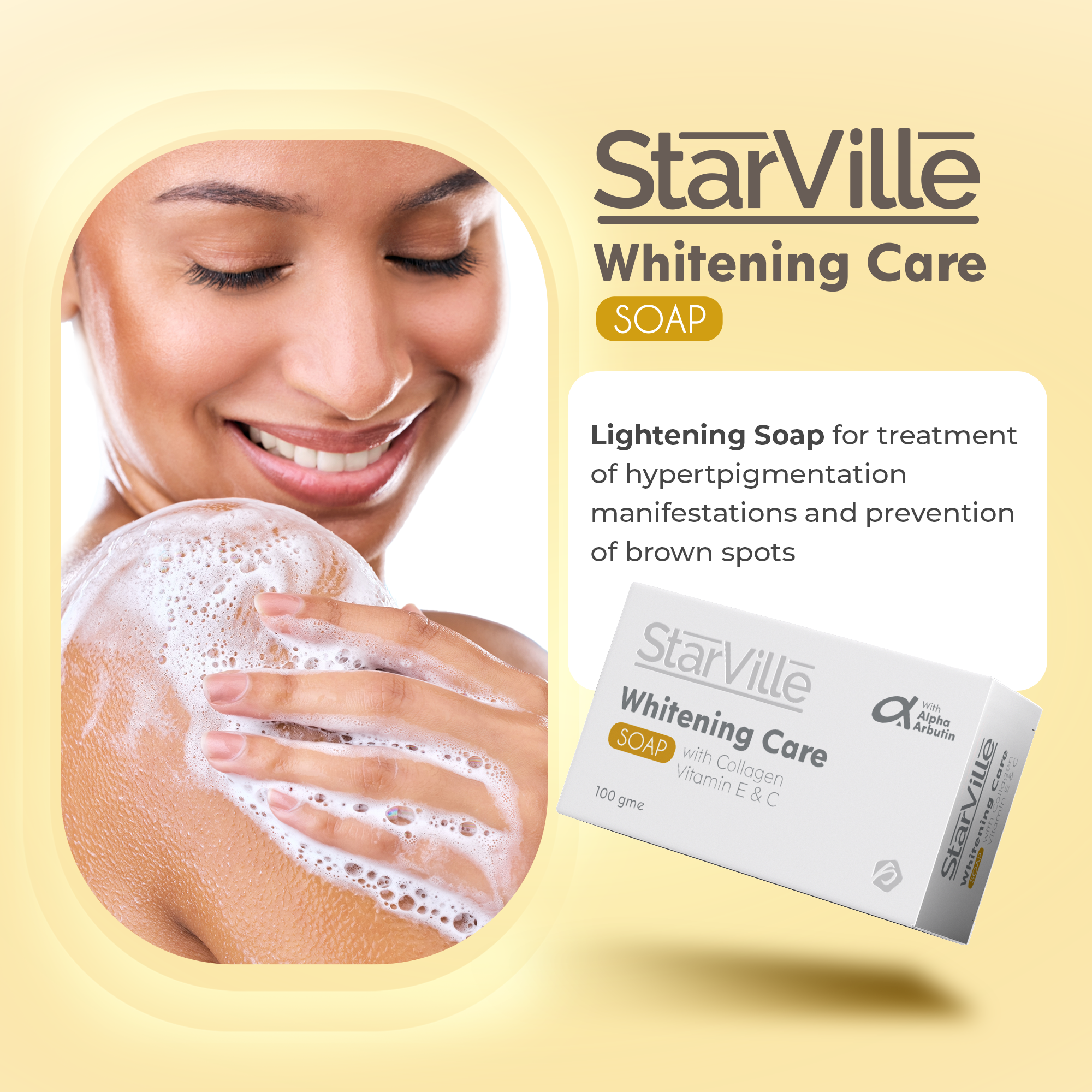 Starville Whitening Care Soap 100 gm