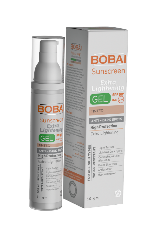 Bobai Sunscreen Tinted Extra Lightening gel spf 50