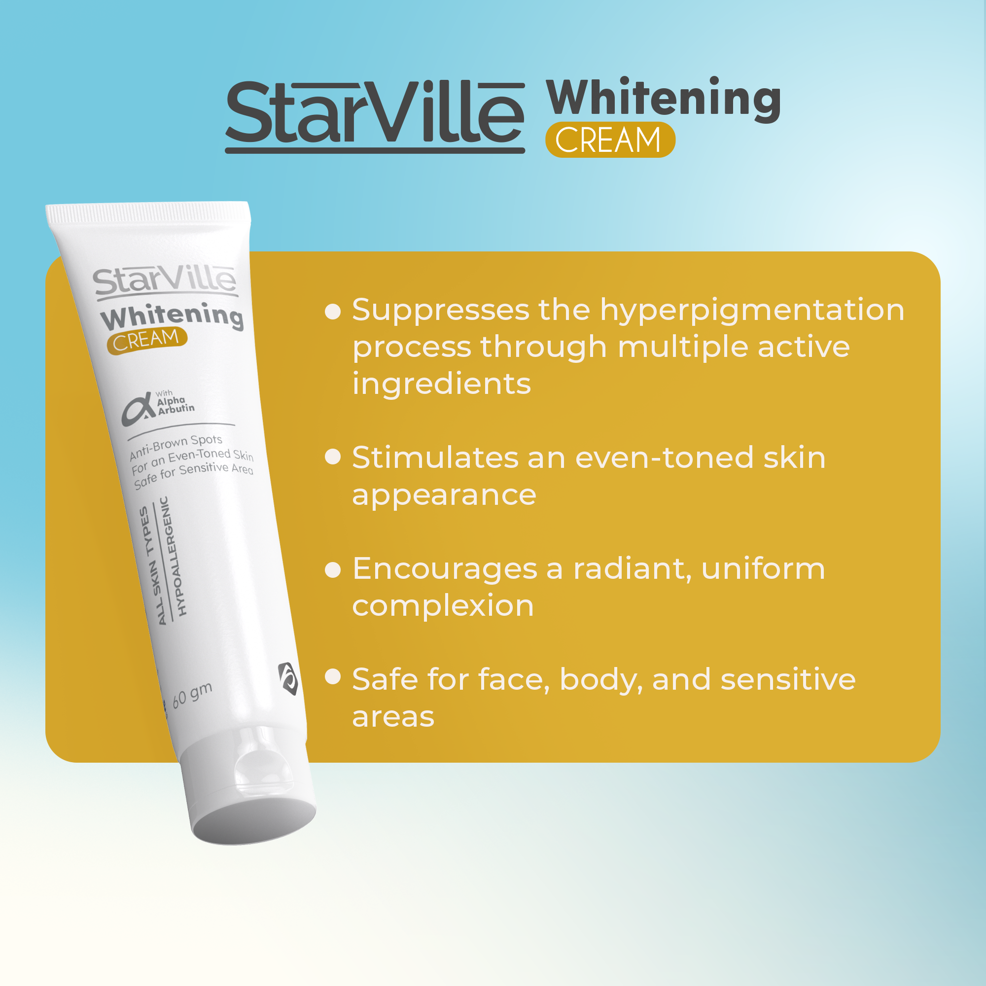 Starville Whitening Cream 60 gm