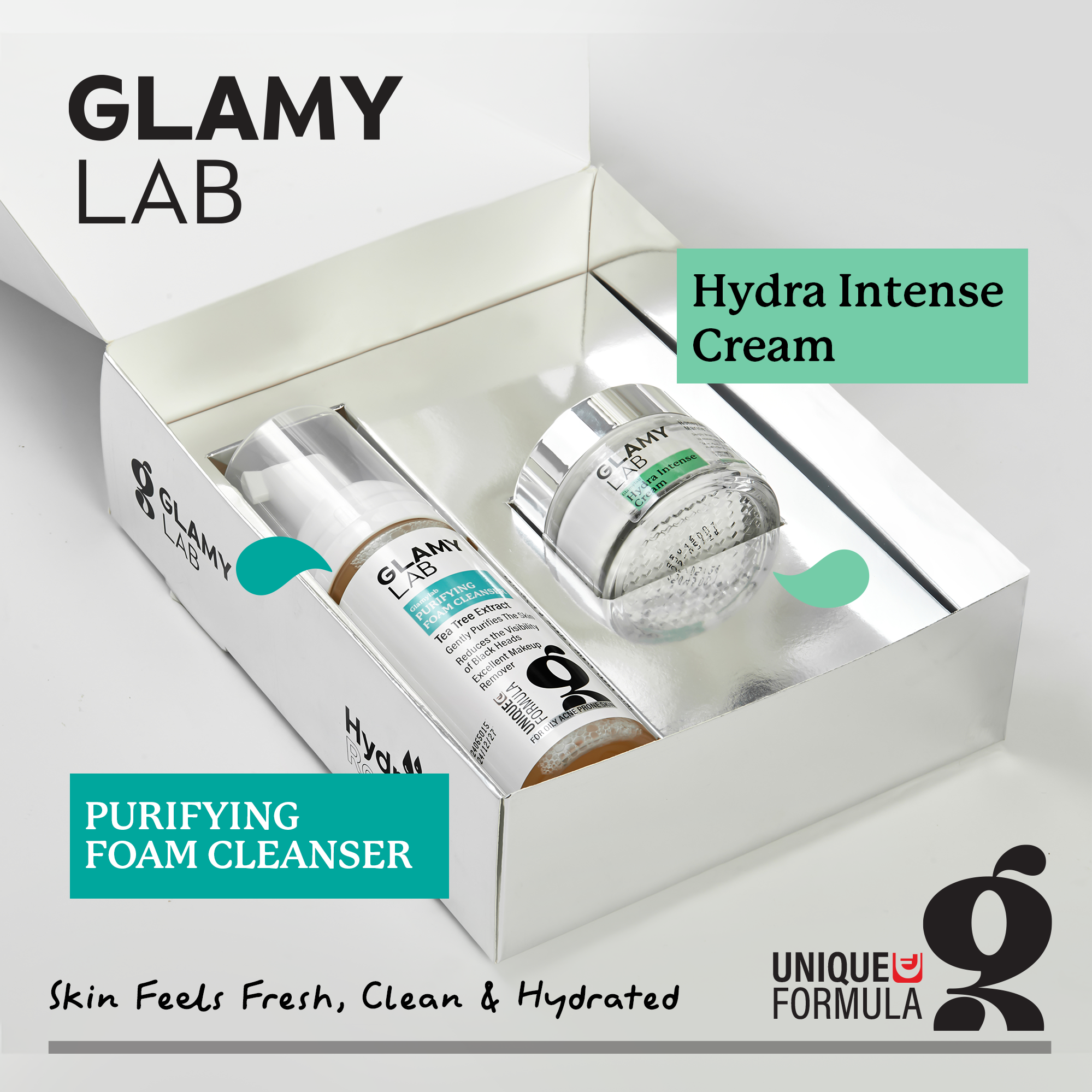 GlamyLab Hydrate routine
